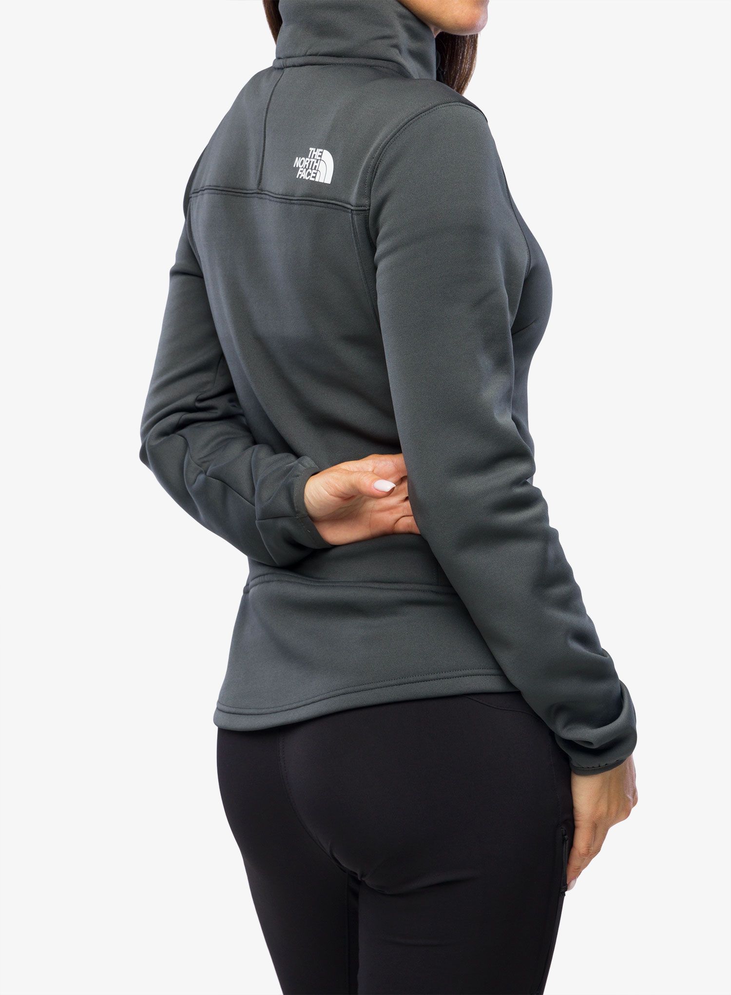Dámská mikina The North Face Mistyescape Fleece - grey/tnf black