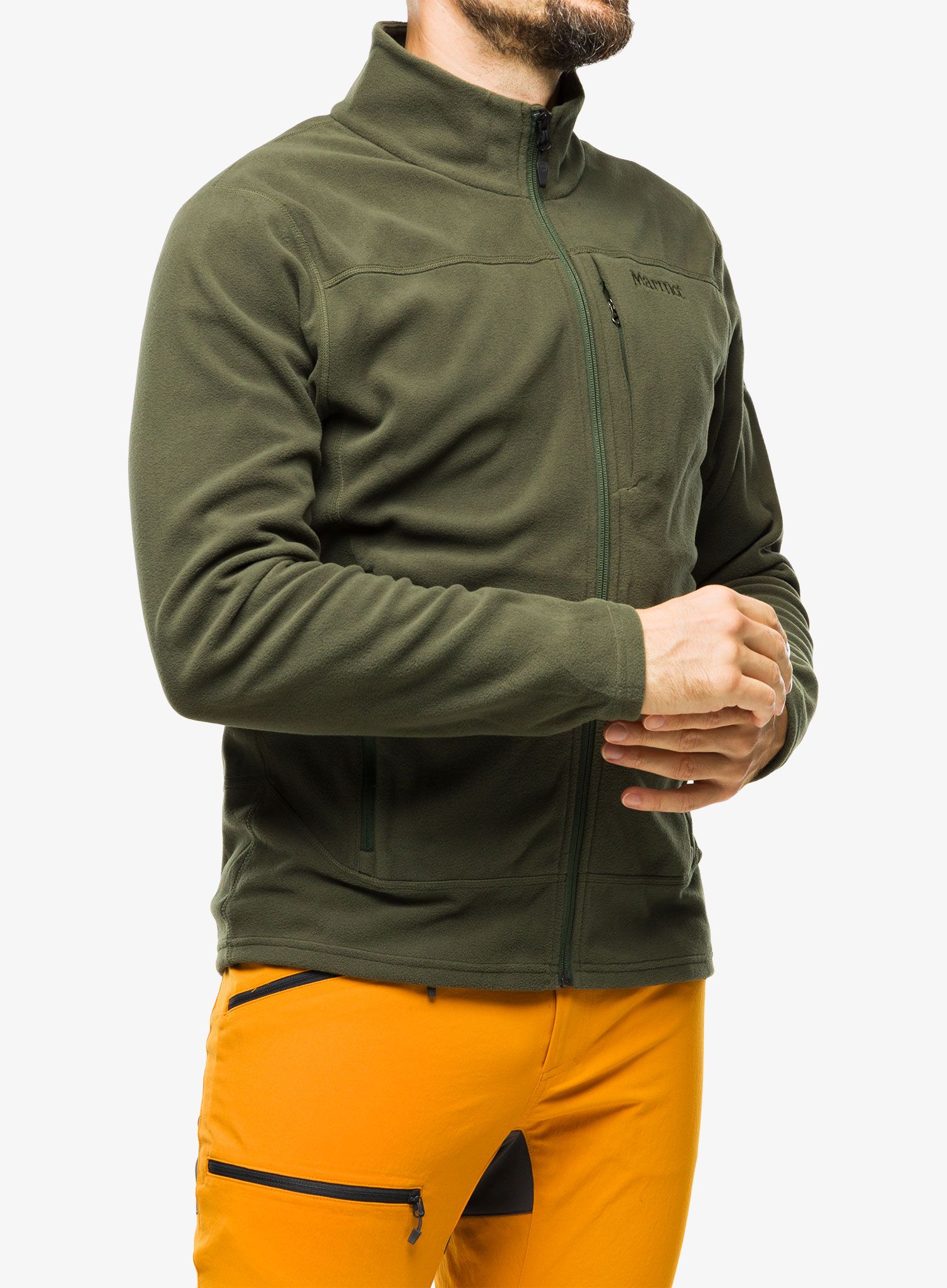 Fleece mikina Marmot Reactor Polartec Jacket - nori