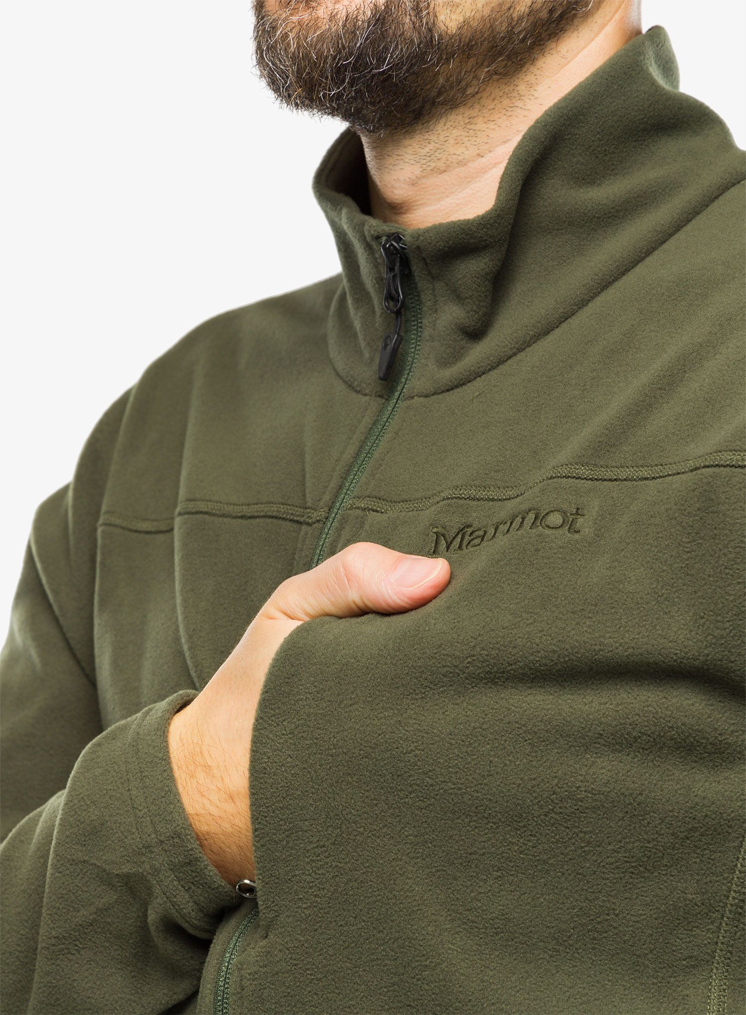 Fleece mikina Marmot Reactor Polartec Jacket - nori