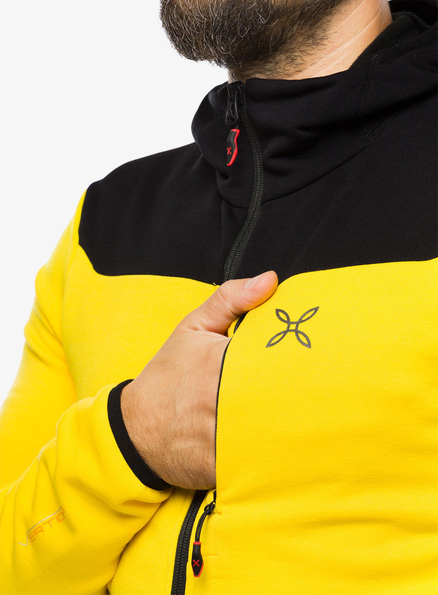 Fleece mikina Montura Altitude Maglia - yellow