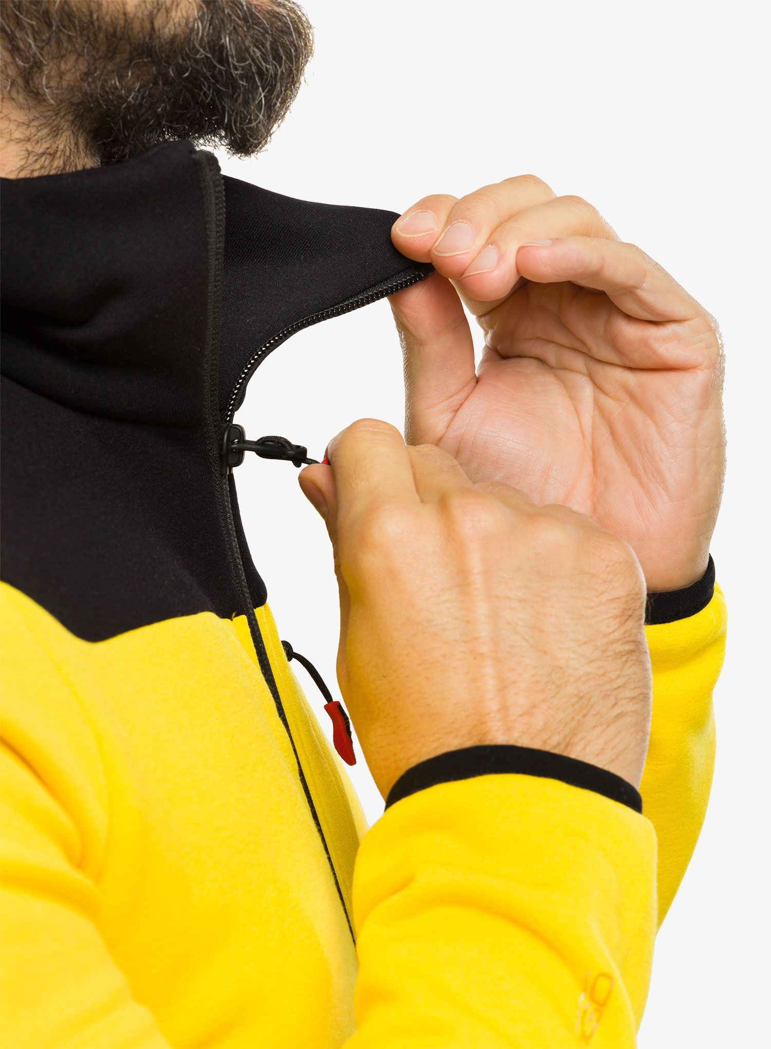 Fleece mikina Montura Altitude Maglia - yellow
