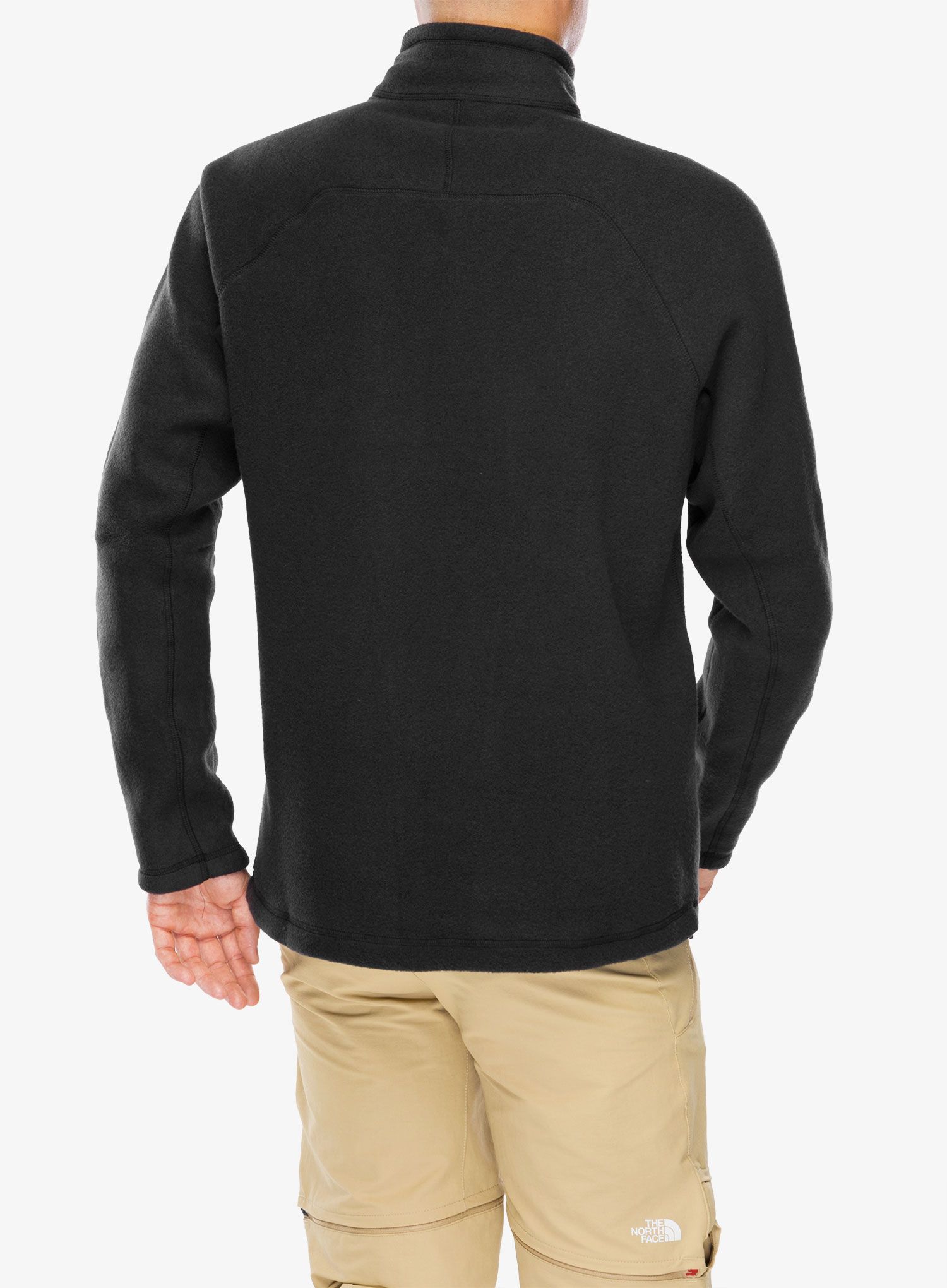 Fleece mikina Salomon Chroma Fleece Pullower Hz - deep black