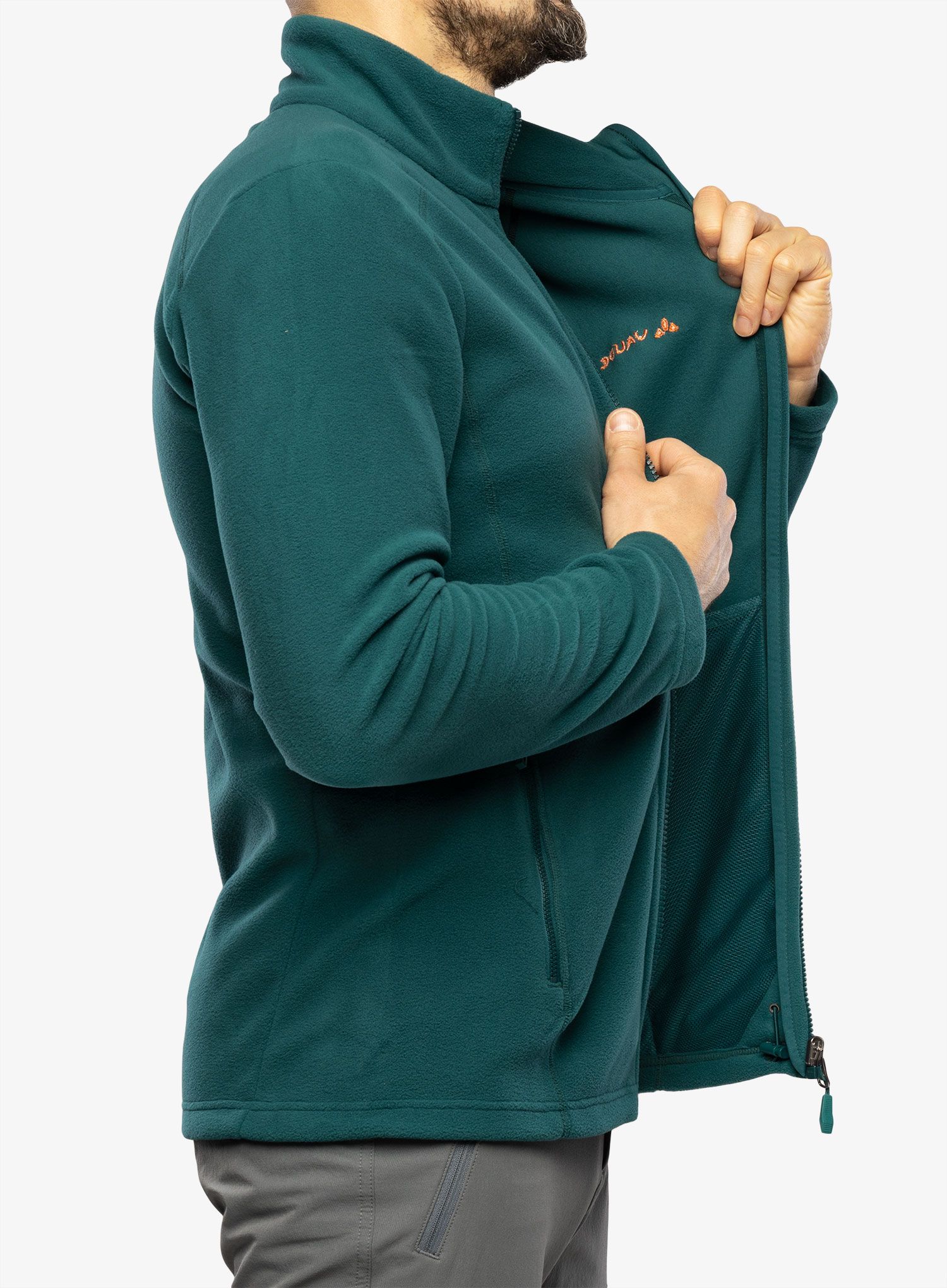 Fleece mikina Vaude Rosemoor Fleece Jacket II - mallard green