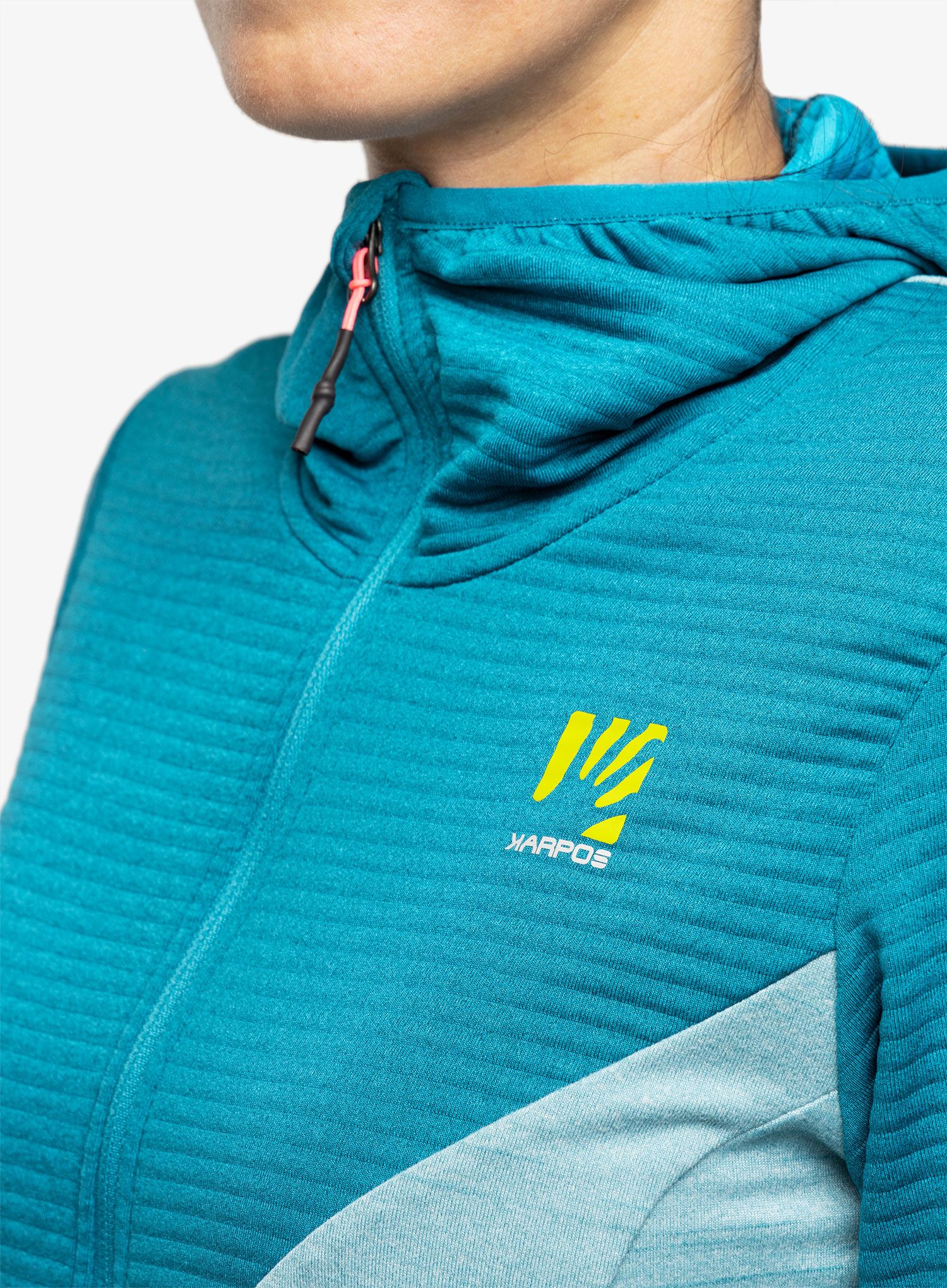 Fleece mikina dámská Karpos Nuvolau Fleece - corsair/adriatic blue