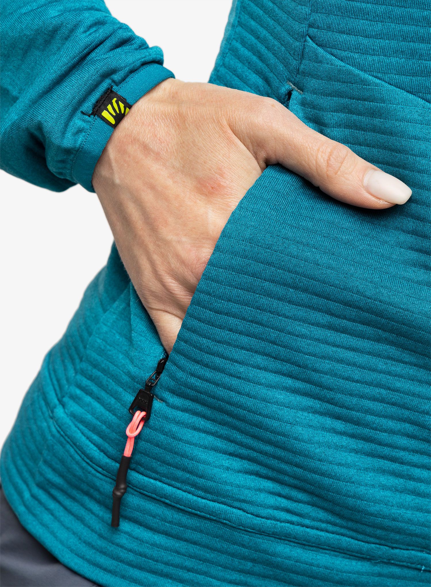 Fleece mikina dámská Karpos Nuvolau Fleece - corsair/adriatic blue
