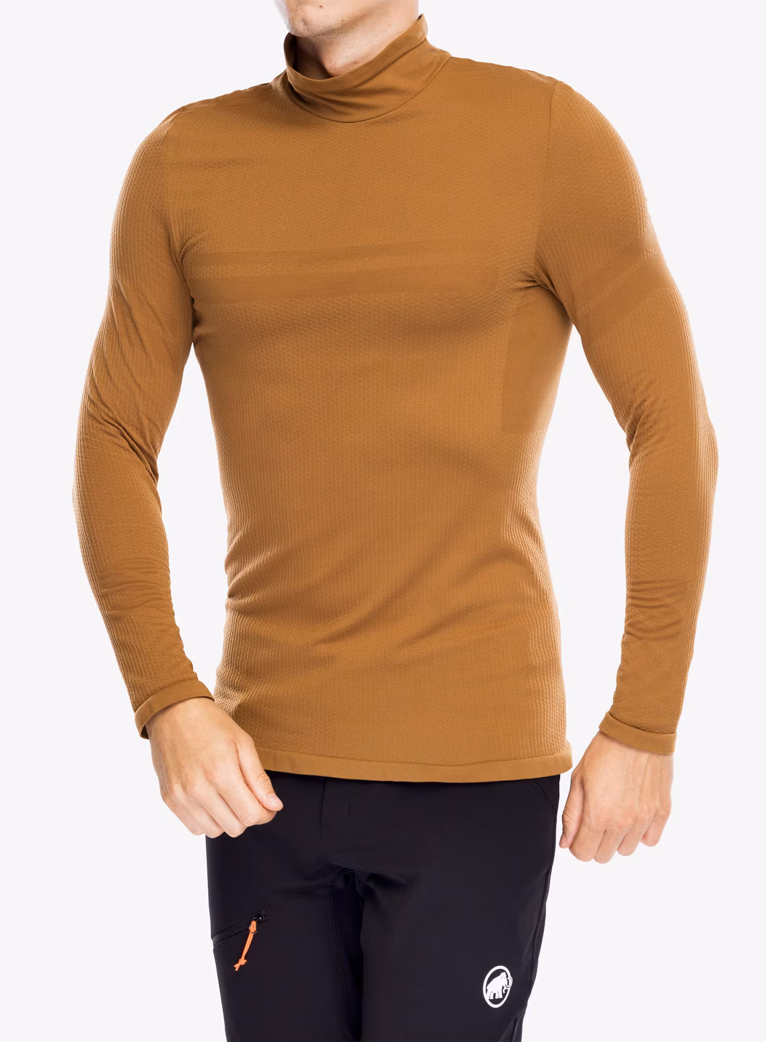Funkční mikina Salomon Essential Warm L/S Top - rubber