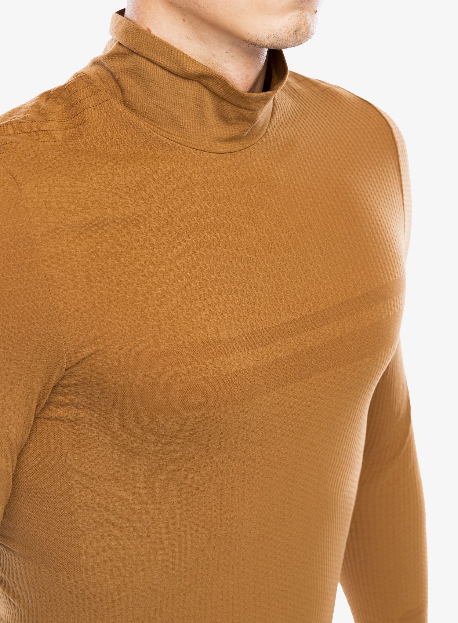 Funkční mikina Salomon Essential Warm L/S Top - rubber