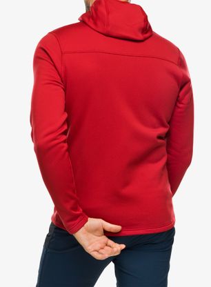 Mikina s kapucí Montane Fury XT Hoodie - acer red