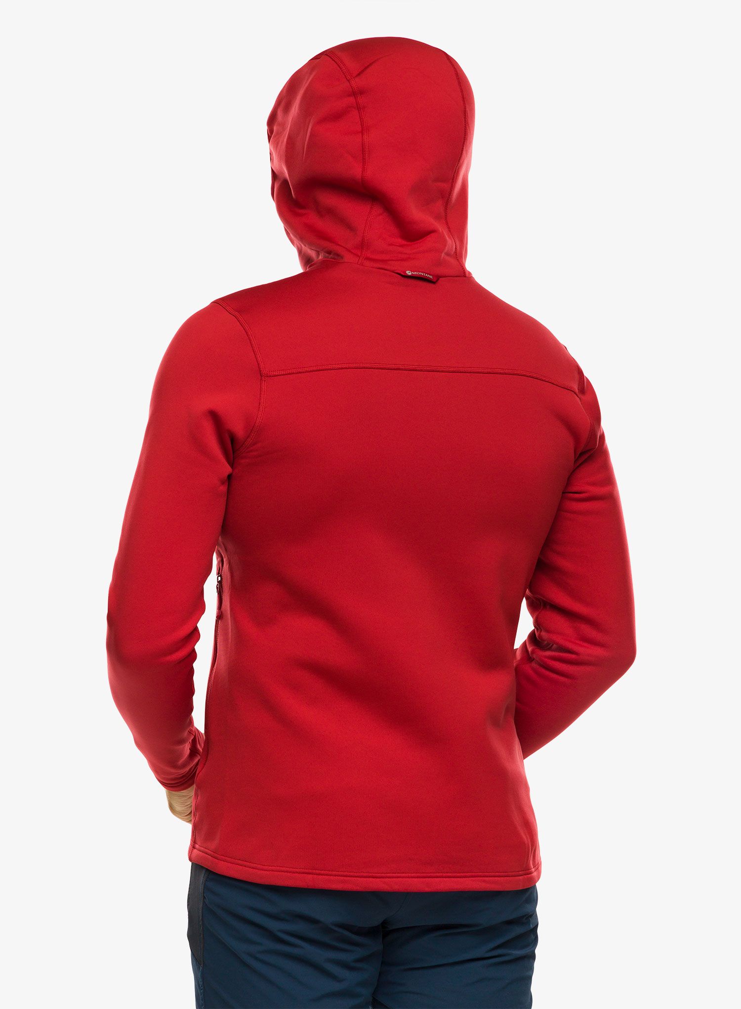 Mikina s kapucí Montane Fury XT Hoodie - acer red
