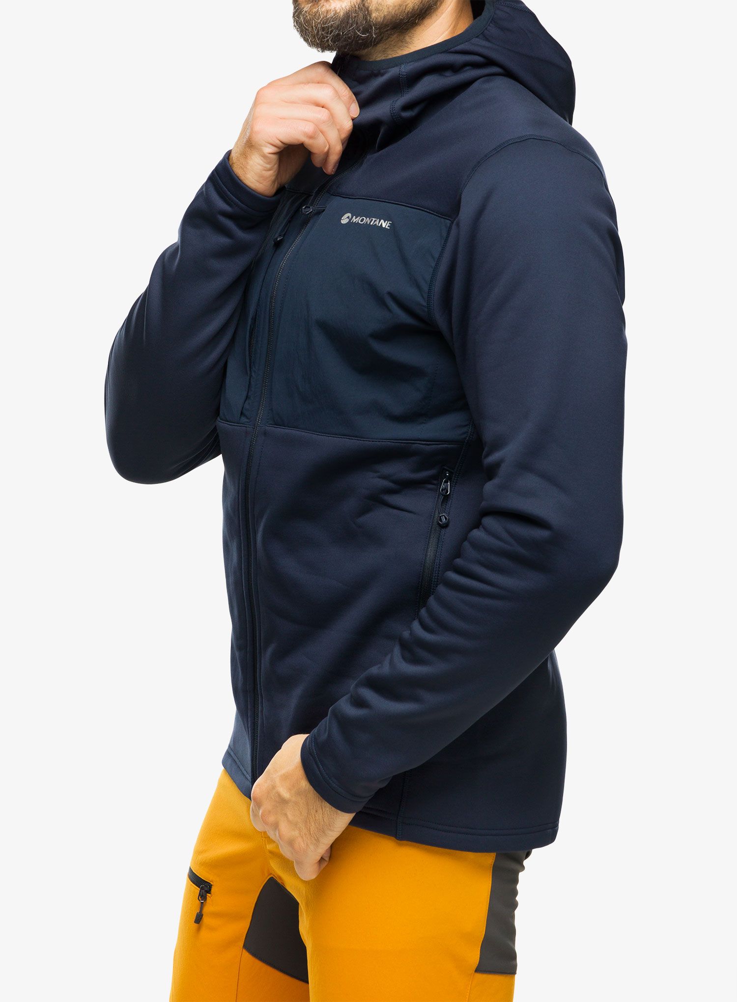 Mikina s kapucí Montane Fury XT Hoodie - eclipse blue