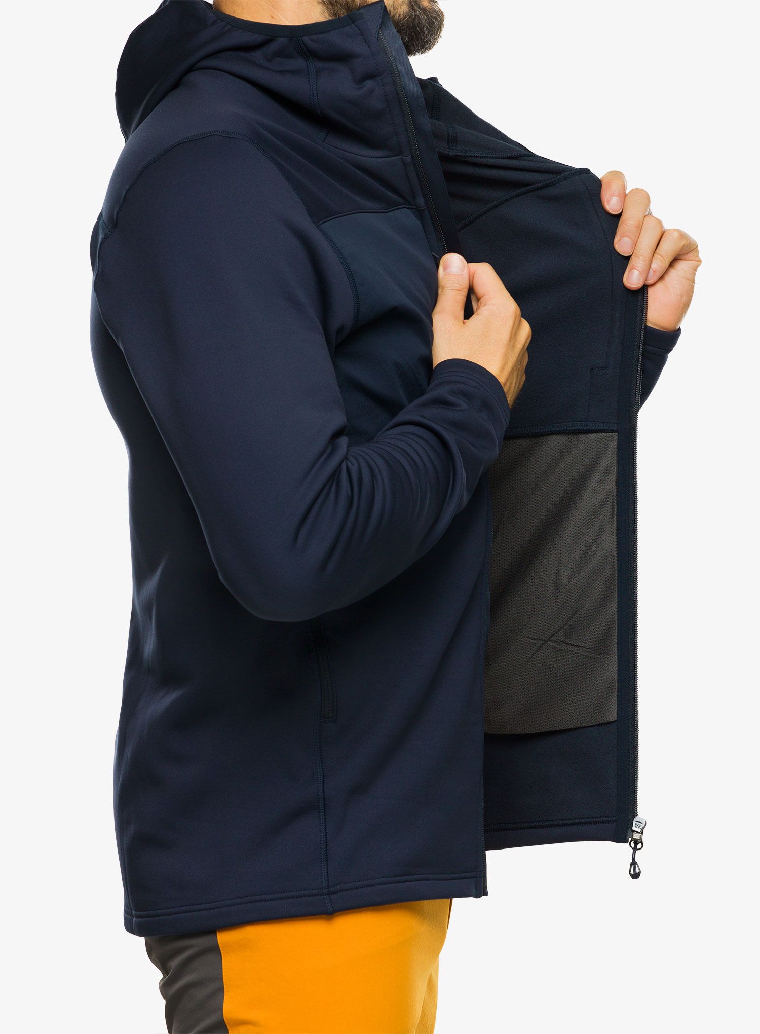 Mikina s kapucí Montane Fury XT Hoodie - eclipse blue