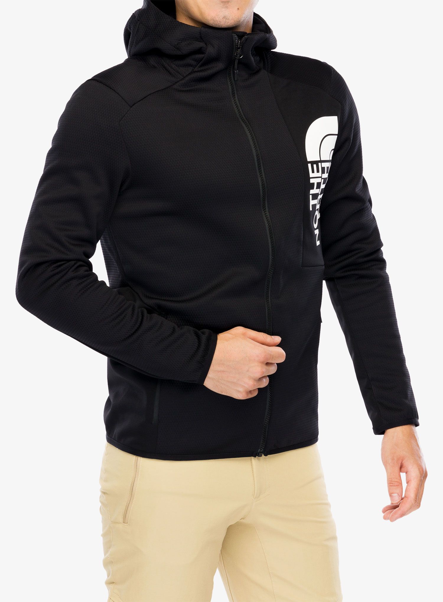 Mikina s kapucí The North Face Merak Hoody - tnf black/tnf white