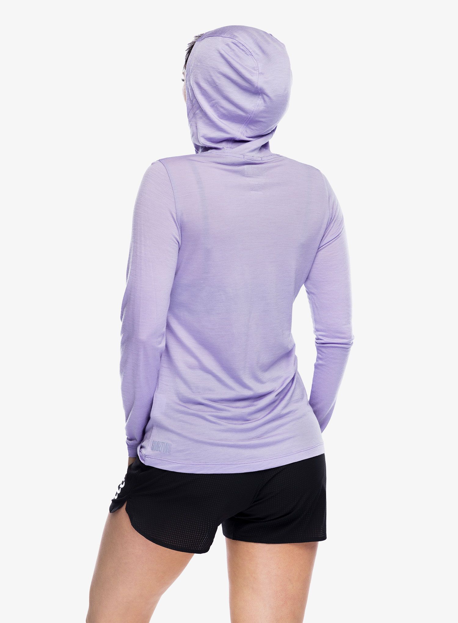 Dámská mikina s kapucí Smartwool Active Ultralite Hoodie - ultra violet