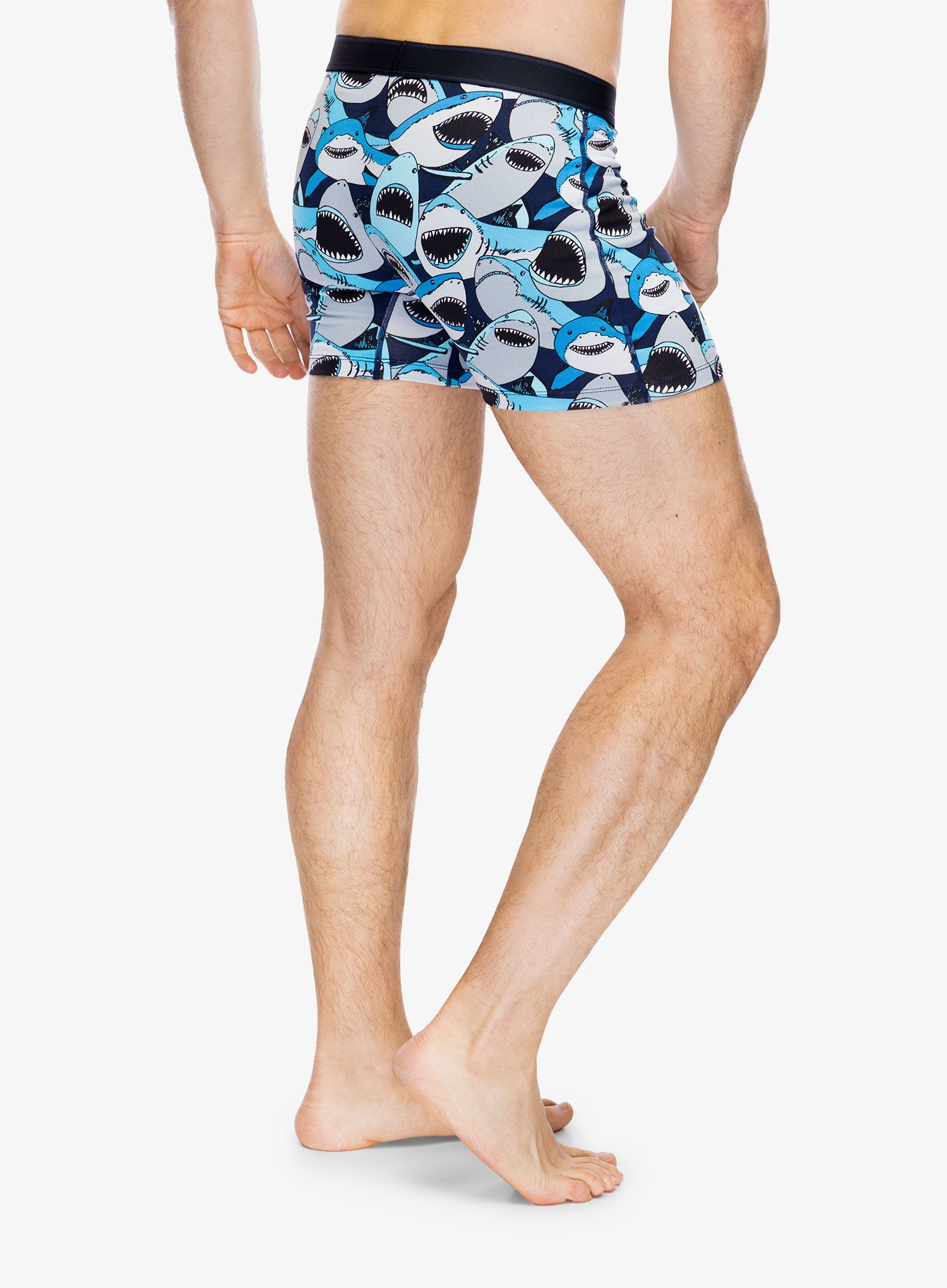Funkční boxerky Saxx Daytripper Boxer Brief Fly - shark tank/navy