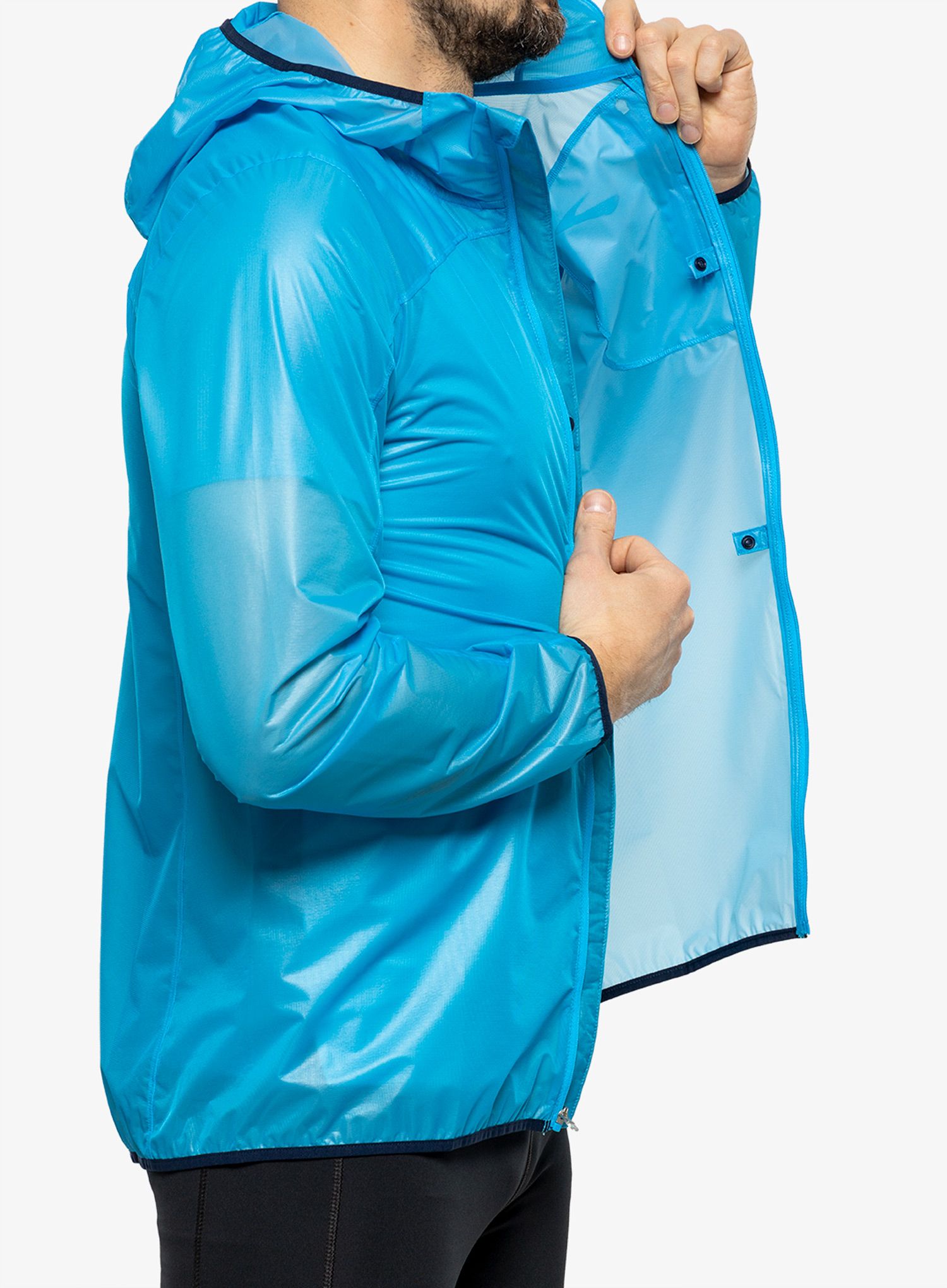 Bunda na běhání Brooks All Altitude Jacket - spring break/navy
