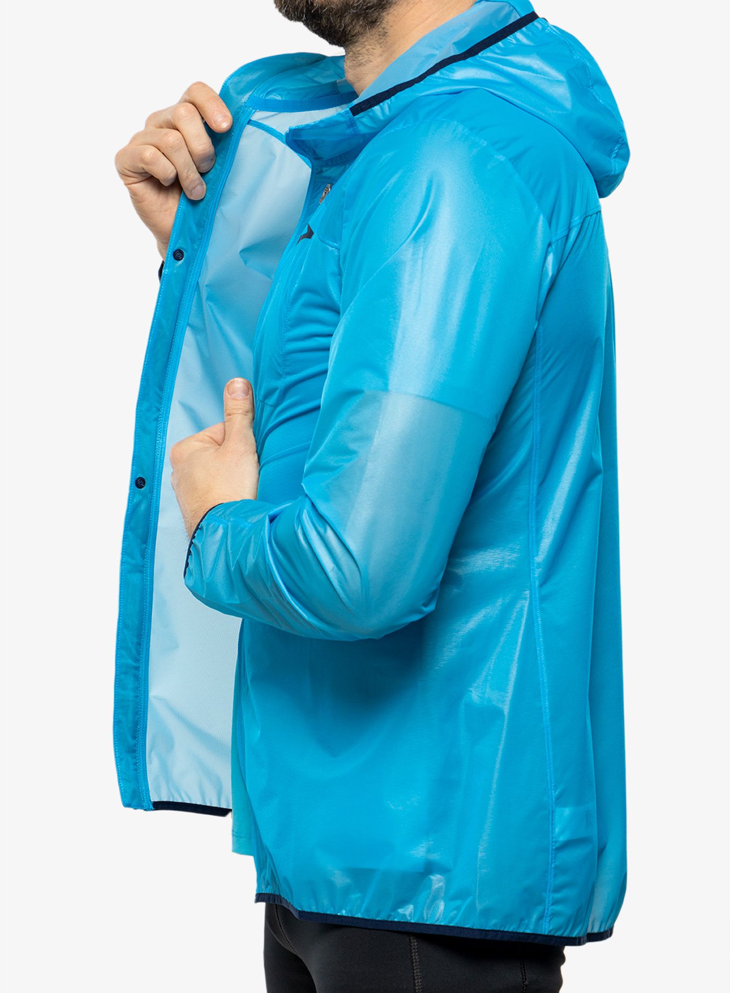 Bunda na běhání Brooks All Altitude Jacket - spring break/navy