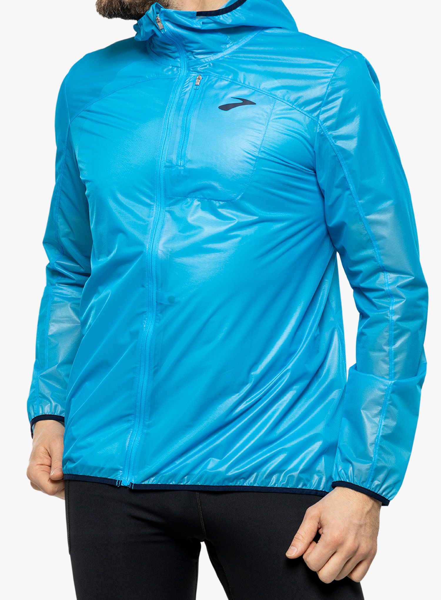 Bunda na běhání Brooks All Altitude Jacket - spring break/navy
