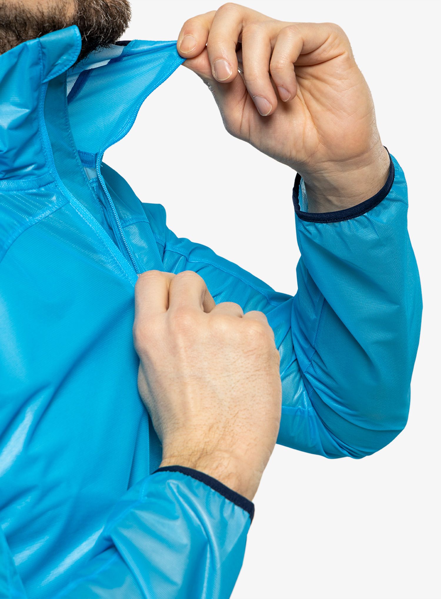 Bunda na běhání Brooks All Altitude Jacket - spring break/navy