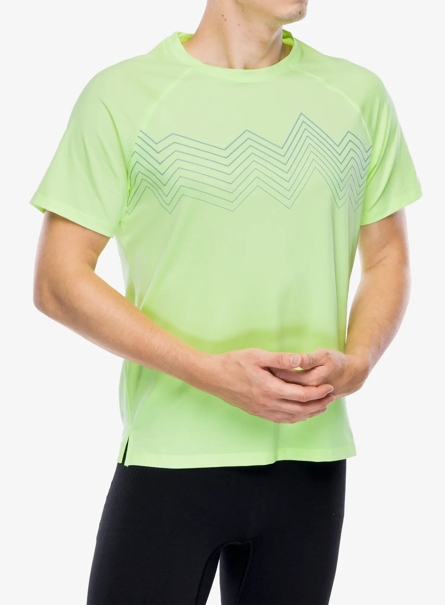 Rychleschnoucí triko Brooks Atmosphere Short Sleeve 2.0 - lime/elevate