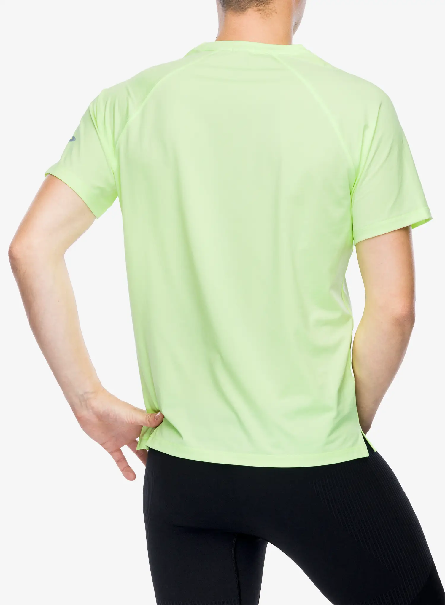 Rychleschnoucí triko Brooks Atmosphere Short Sleeve 2.0 - lime/elevate