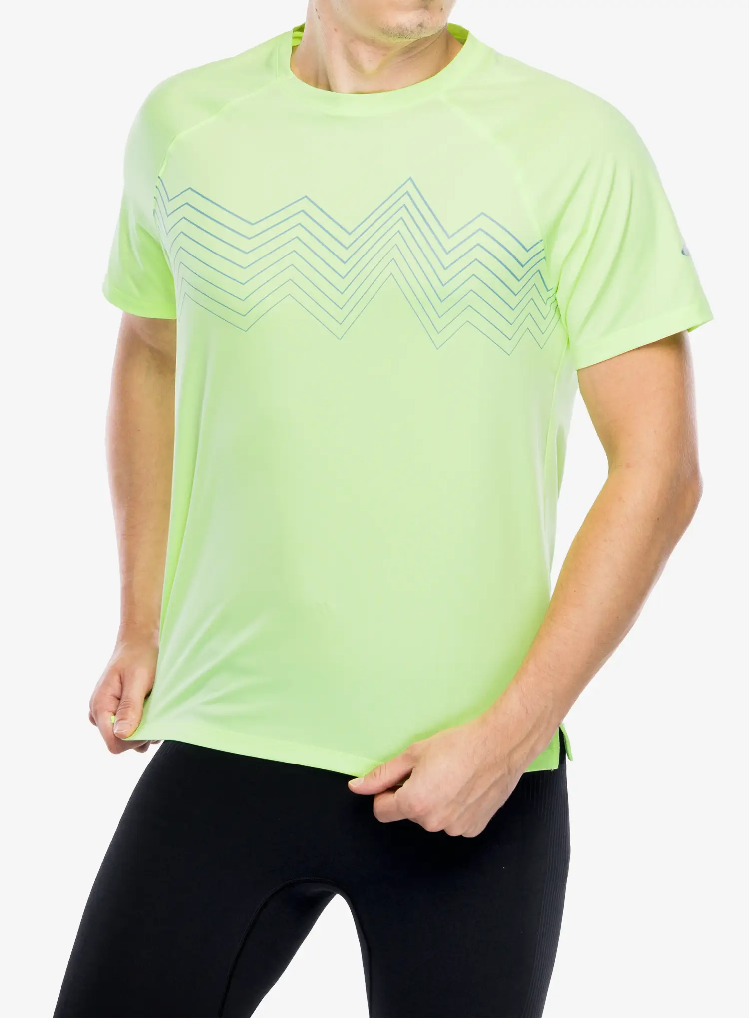 Rychleschnoucí triko Brooks Atmosphere Short Sleeve 2.0 - lime/elevate