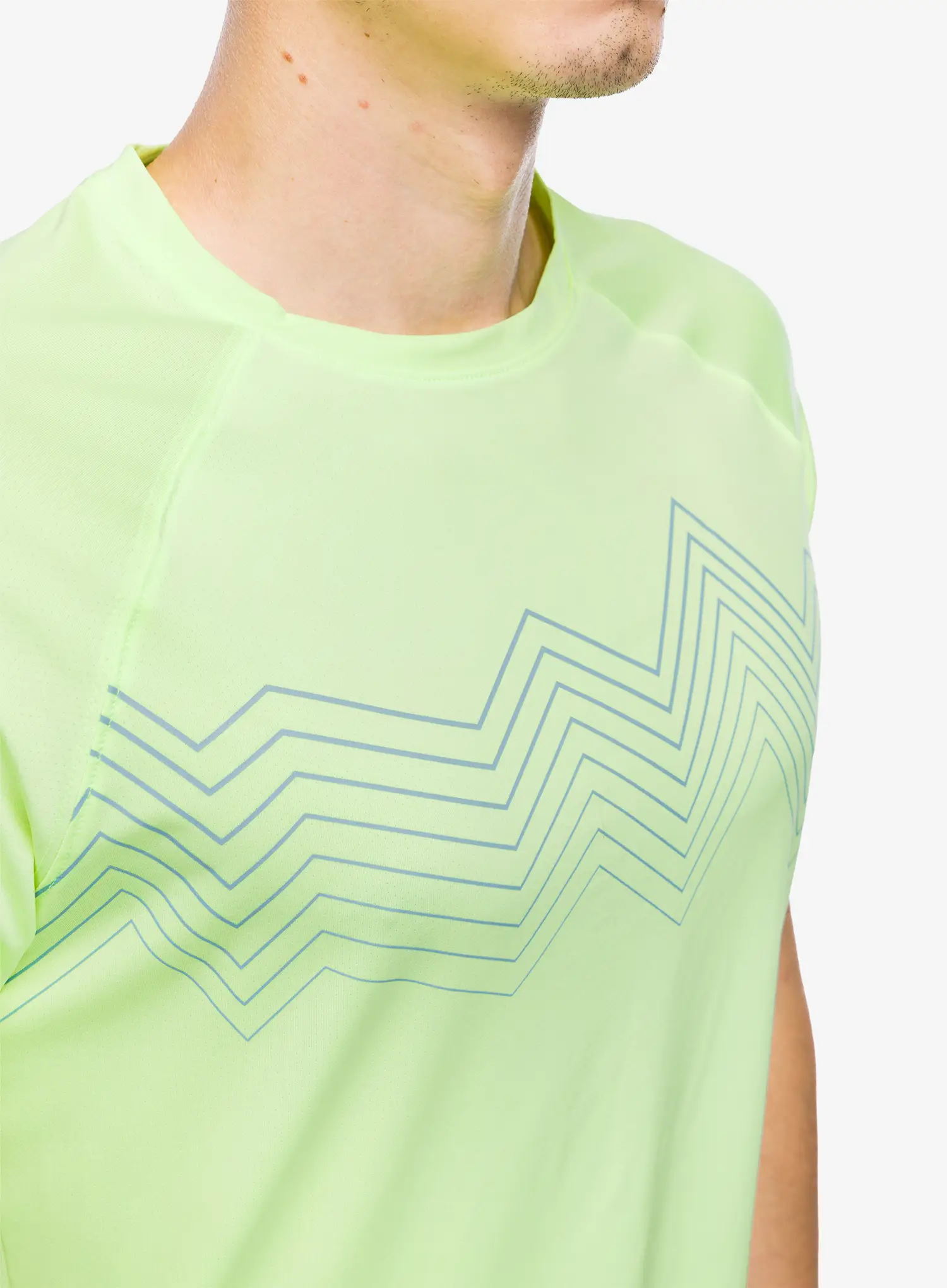 Rychleschnoucí triko Brooks Atmosphere Short Sleeve 2.0 - lime/elevate