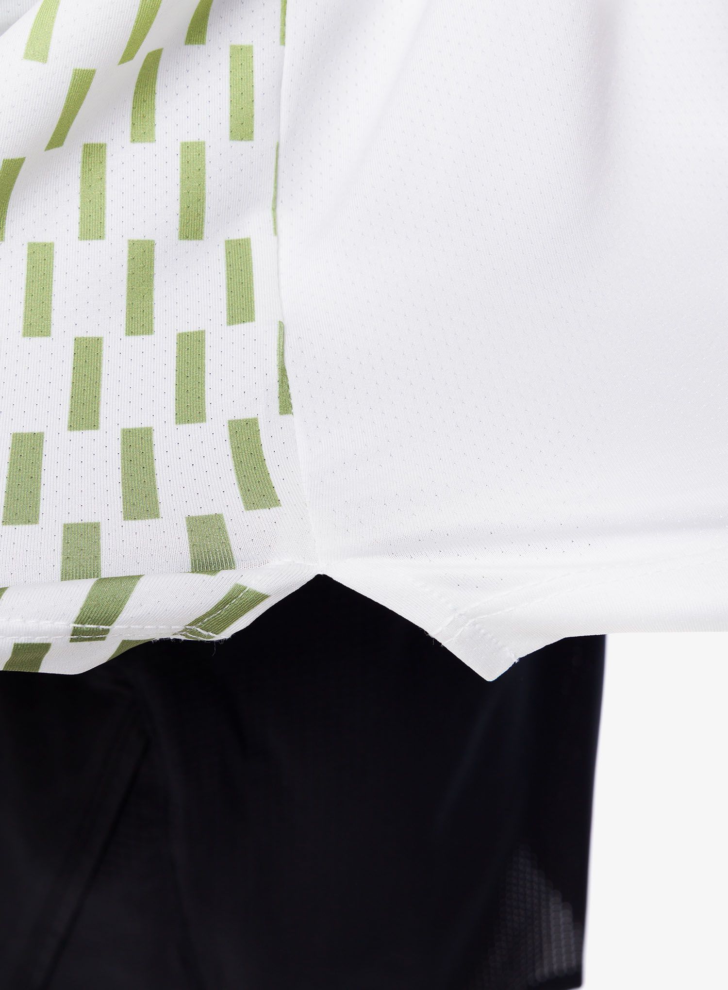 Běžecké tričko Brooks Atmosphere Singlet 2.0 - white/interval gradient