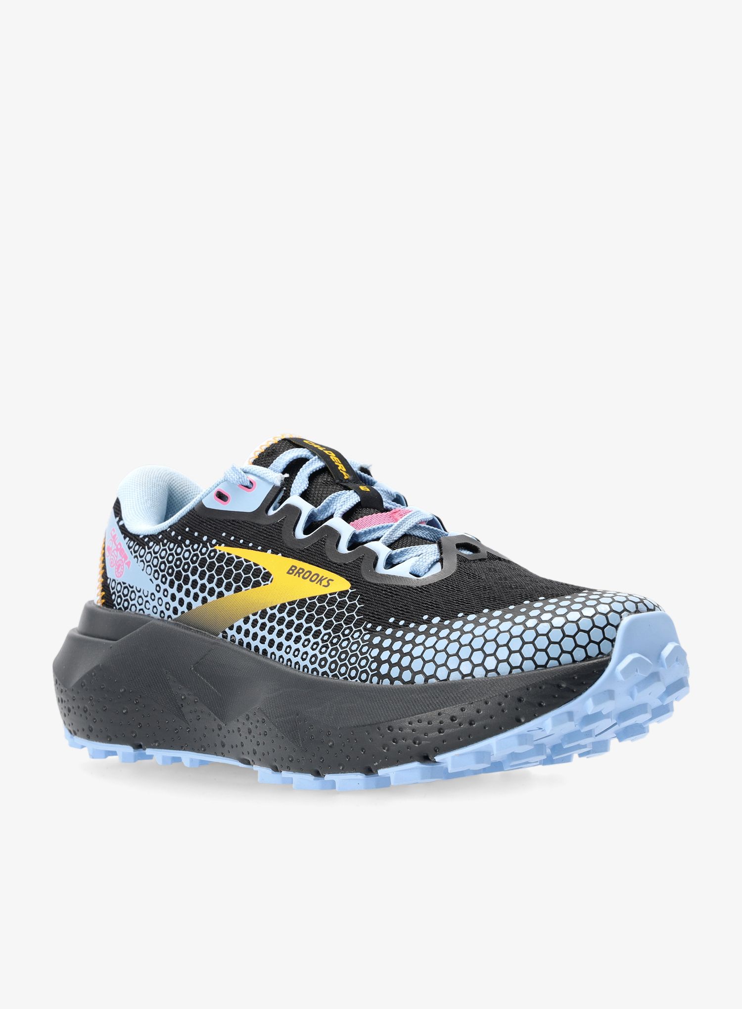 Boty na běhání dámské Brooks Caldera 6 - black/blue/yellow