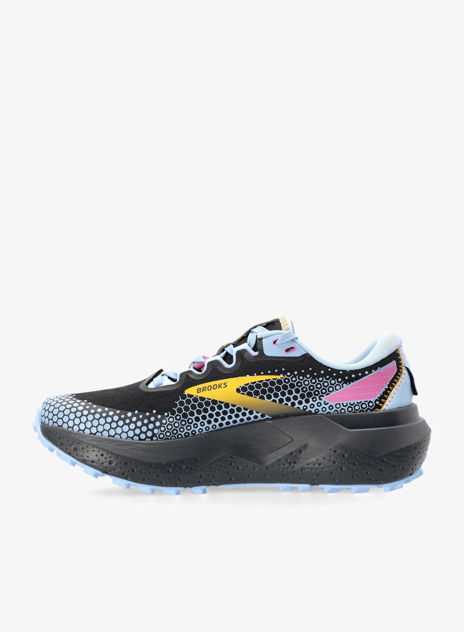 Boty na běhání dámské Brooks Caldera 6 - black/blue/yellow