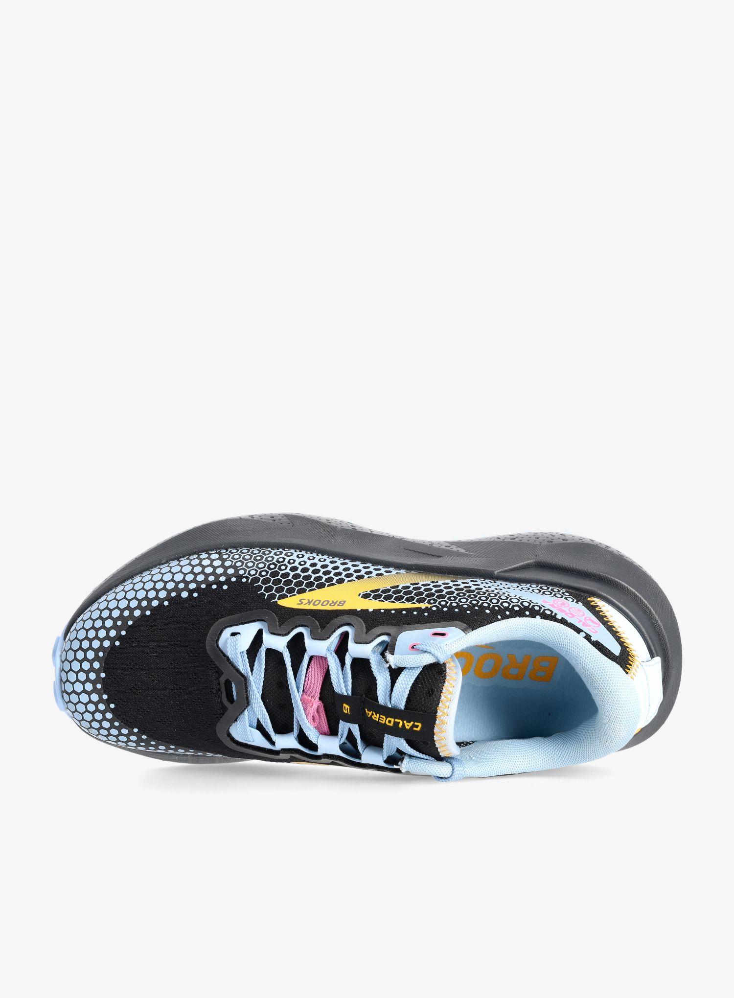 Boty na běhání dámské Brooks Caldera 6 - black/blue/yellow