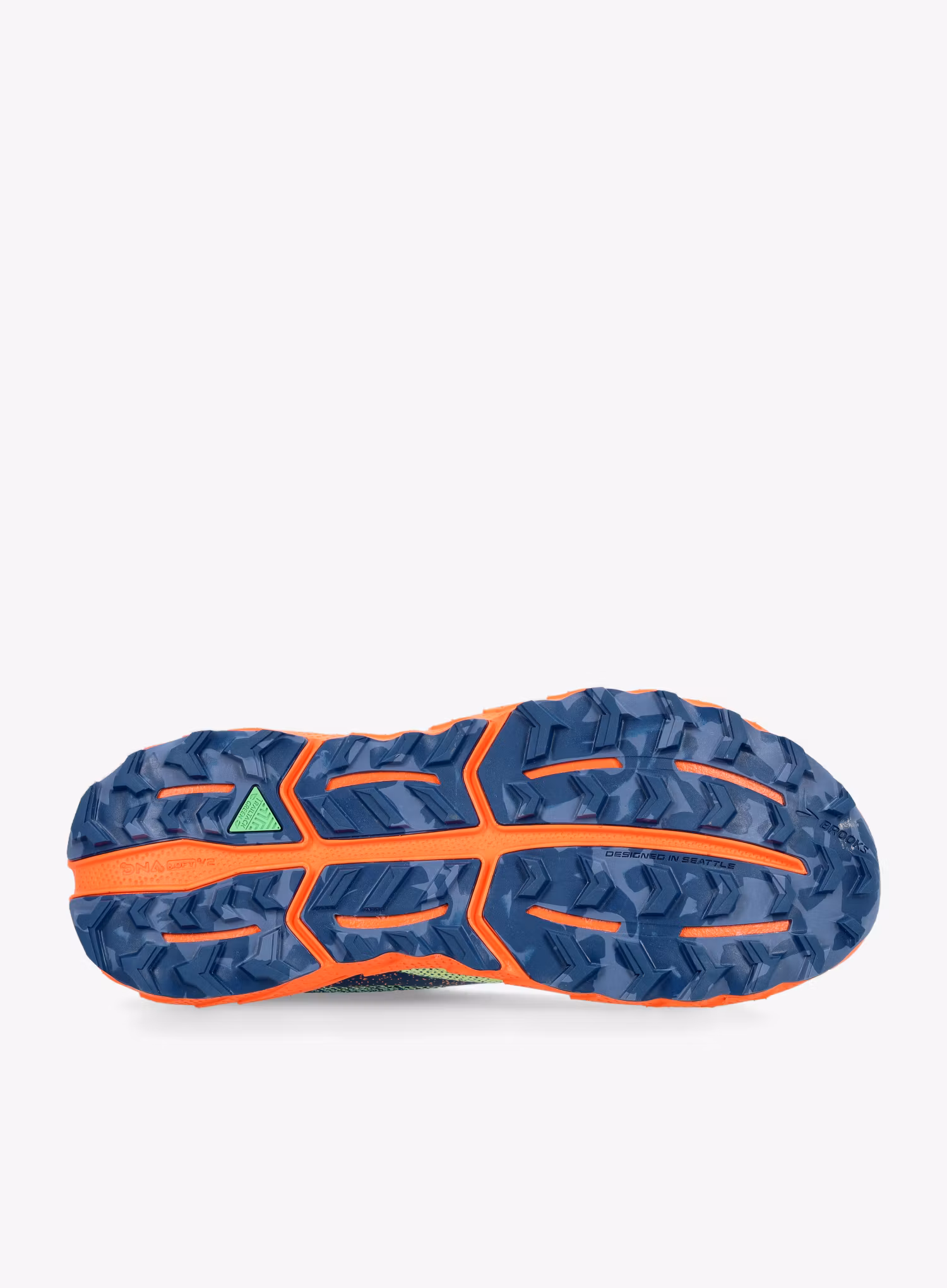 Trailové boty Brooks Cascadia 17 - sharp green/navy/firecracker