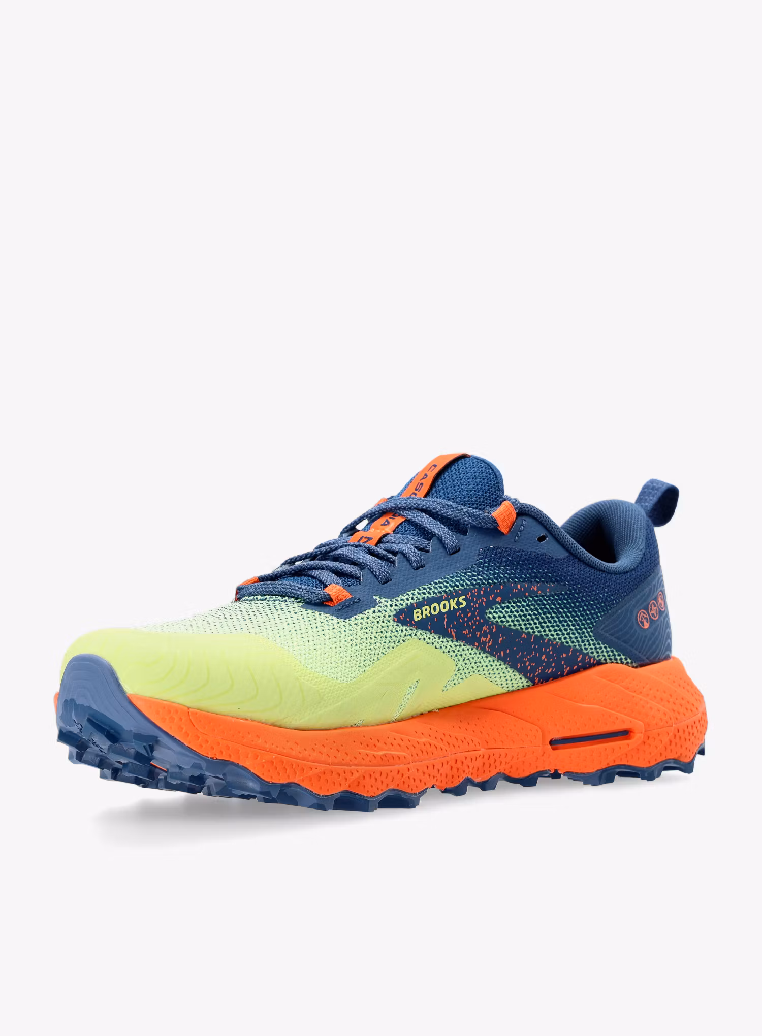 Trailové boty Brooks Cascadia 17 - sharp green/navy/firecracker
