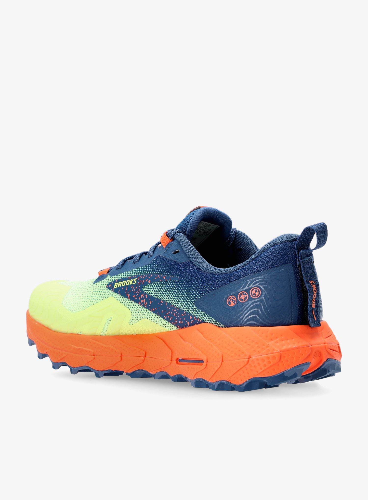 Trailové boty Brooks Cascadia 17 - sharp green/navy/firecracker