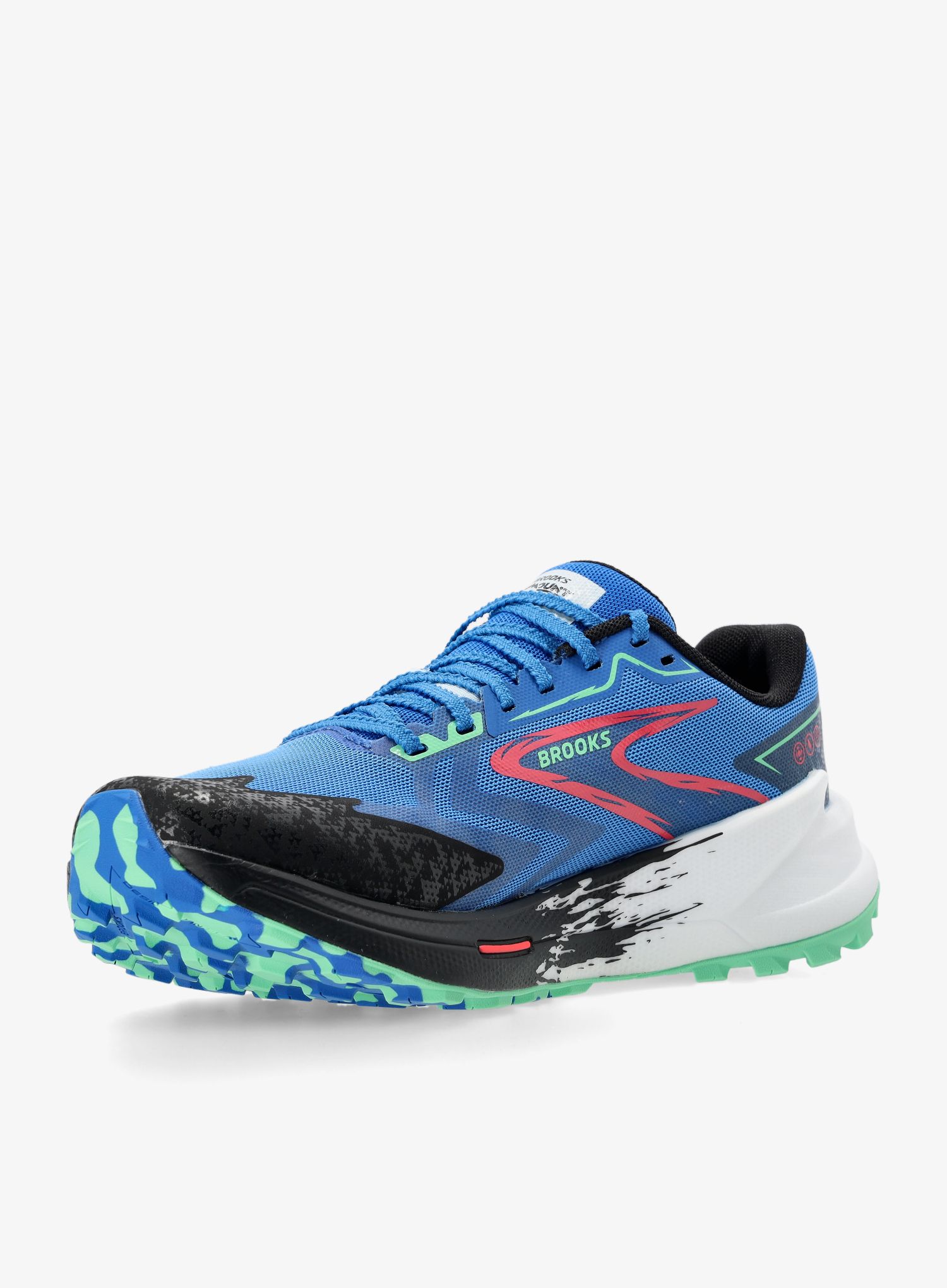 Trailové boty Brooks Catamount 3 - victoria blue/black/spring