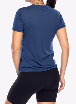 Běžecké tričko dámské Brooks Distance Short Sleeve 3.0 - ocean/brooks