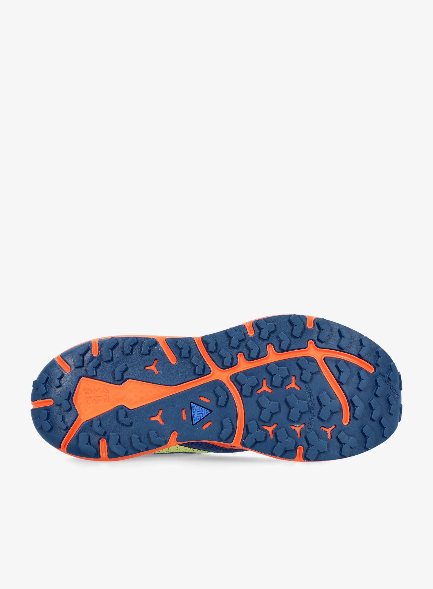 Trailové boty Brooks Divide 4 - navy/firecracker/sharp green
