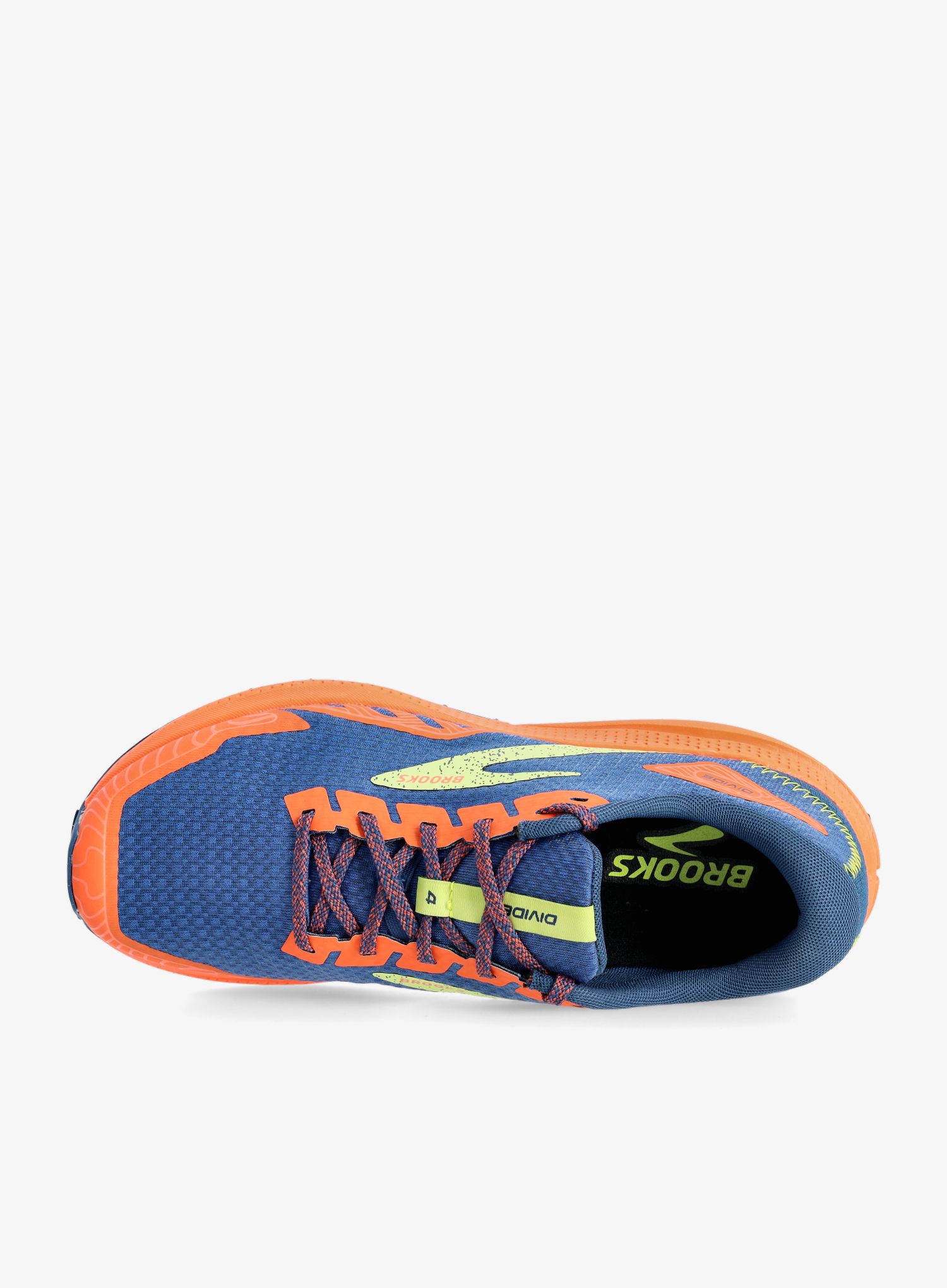 Trailové boty Brooks Divide 4 - navy/firecracker/sharp green