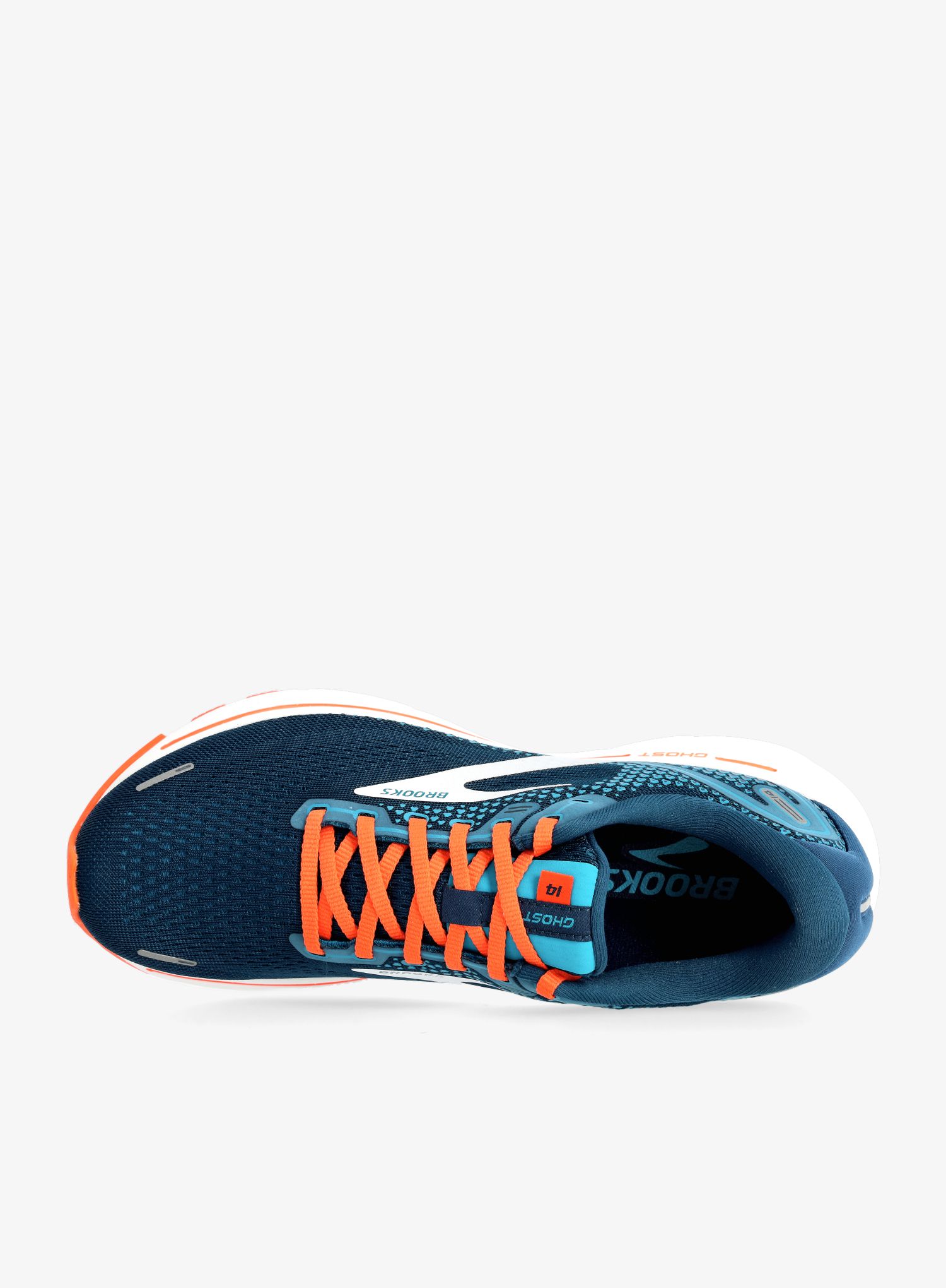 Boty na běhání pánské Brooks Ghost 14 - titan/teal