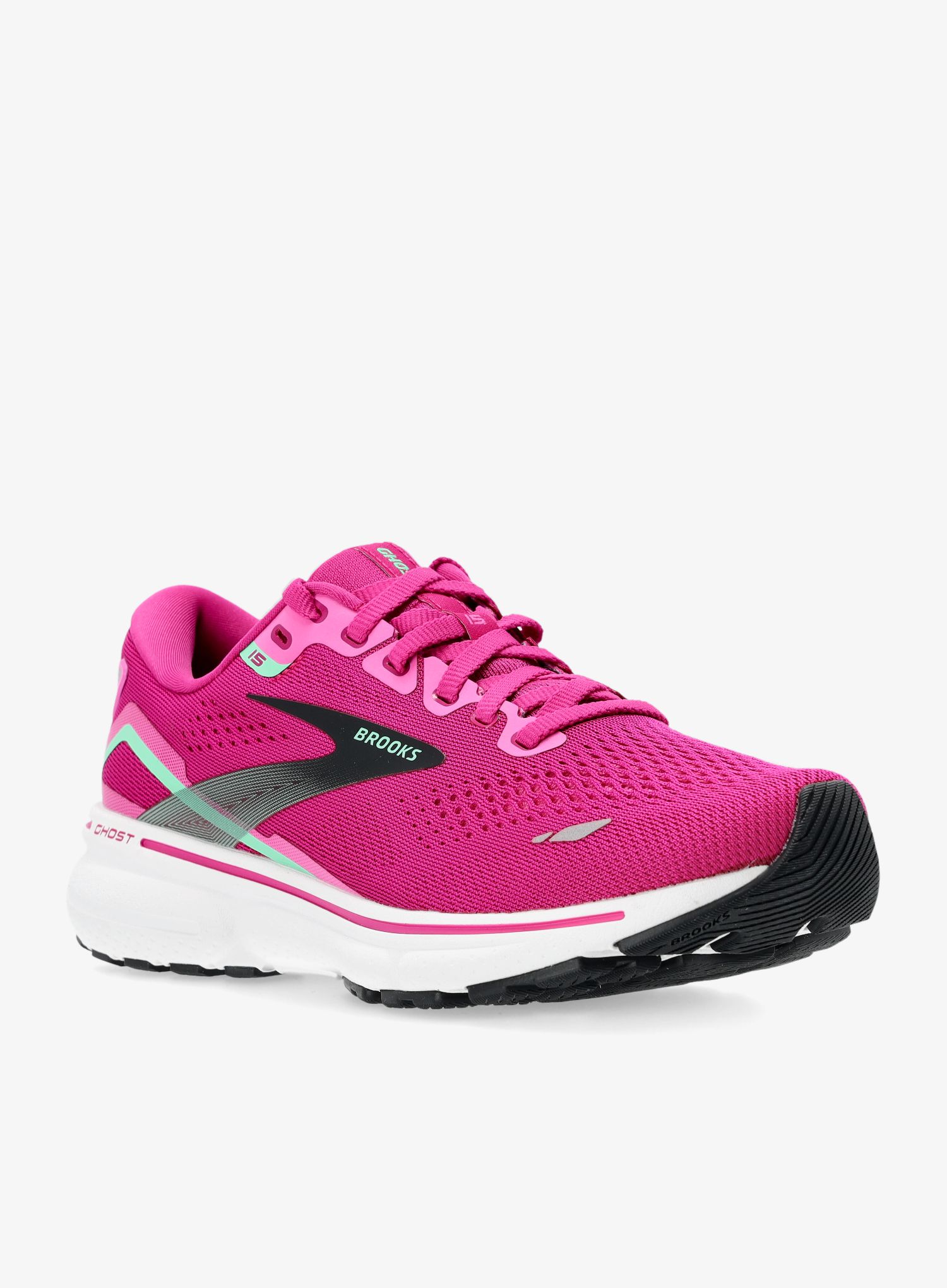 Běžecké boty dámské Brooks Ghost 15 - pink/festival fuchsia/black