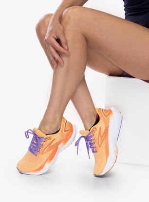 Běžecké boty dámské Brooks Glycerin 21 - sunburst/nasturtium/purple