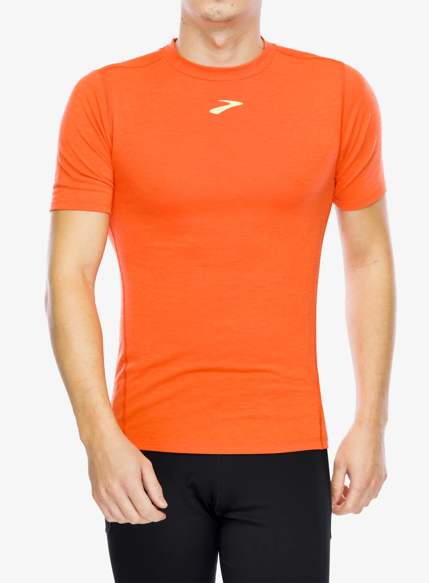Běžecké tričko Brooks High Point Short Sleeve - cherry tomato