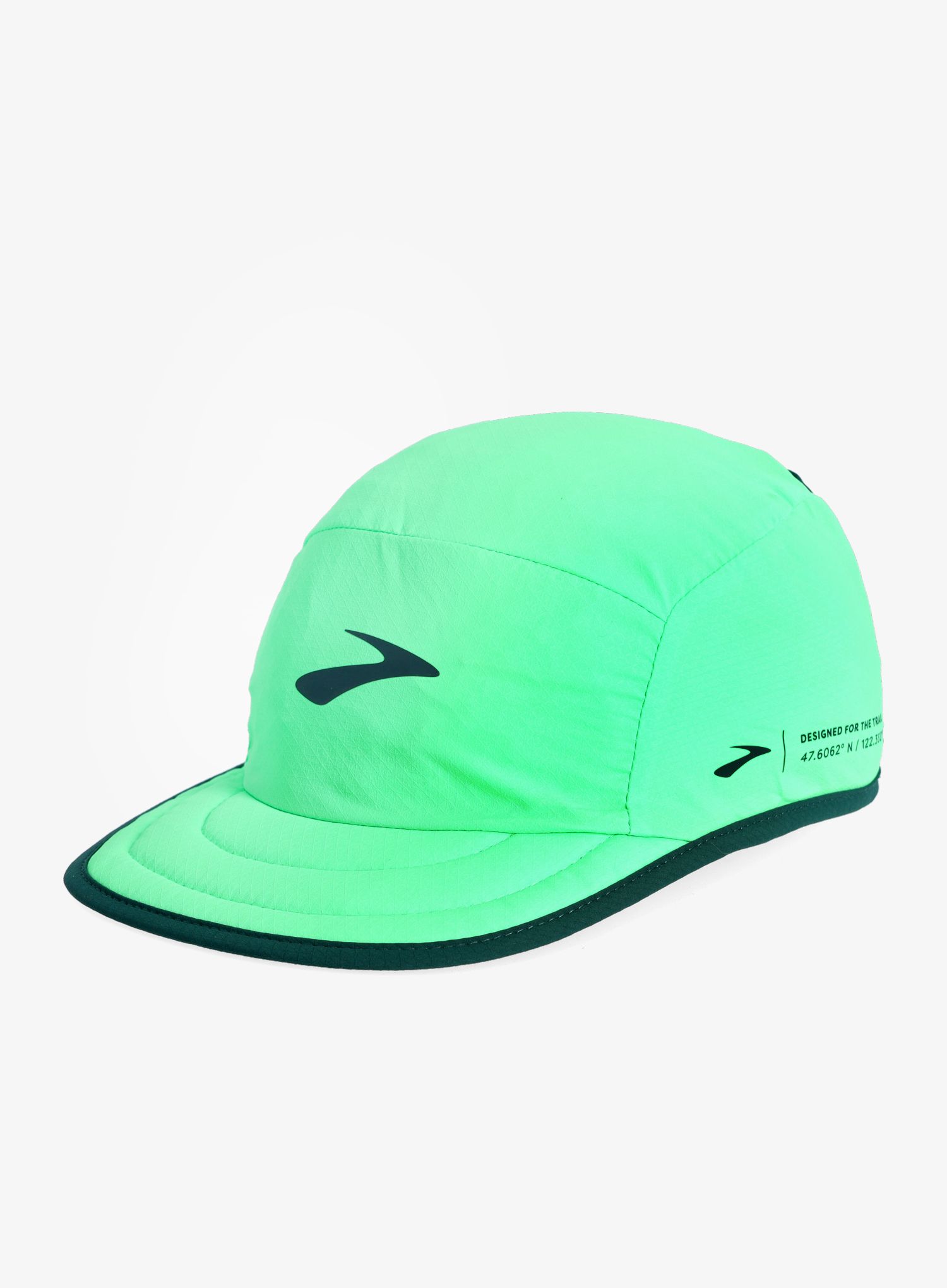 Kšiltovka Brooks Lightweight Packable Hat - hyper green