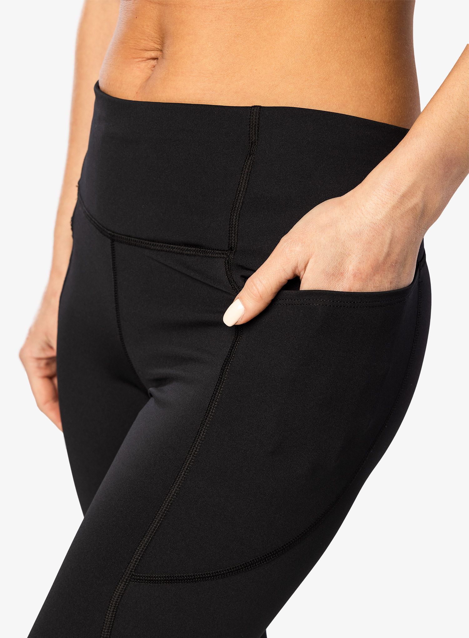Dámské běžecké legíny Brooks Moment Tight - black