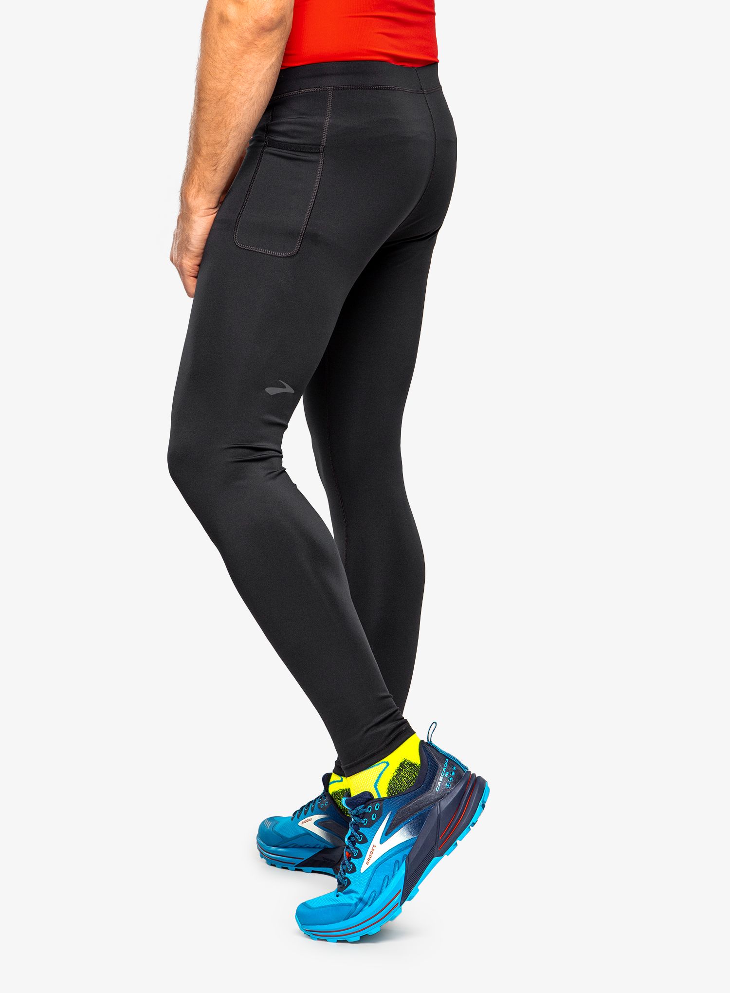 Běžecké legíny pánské Brooks Source Tight - black
