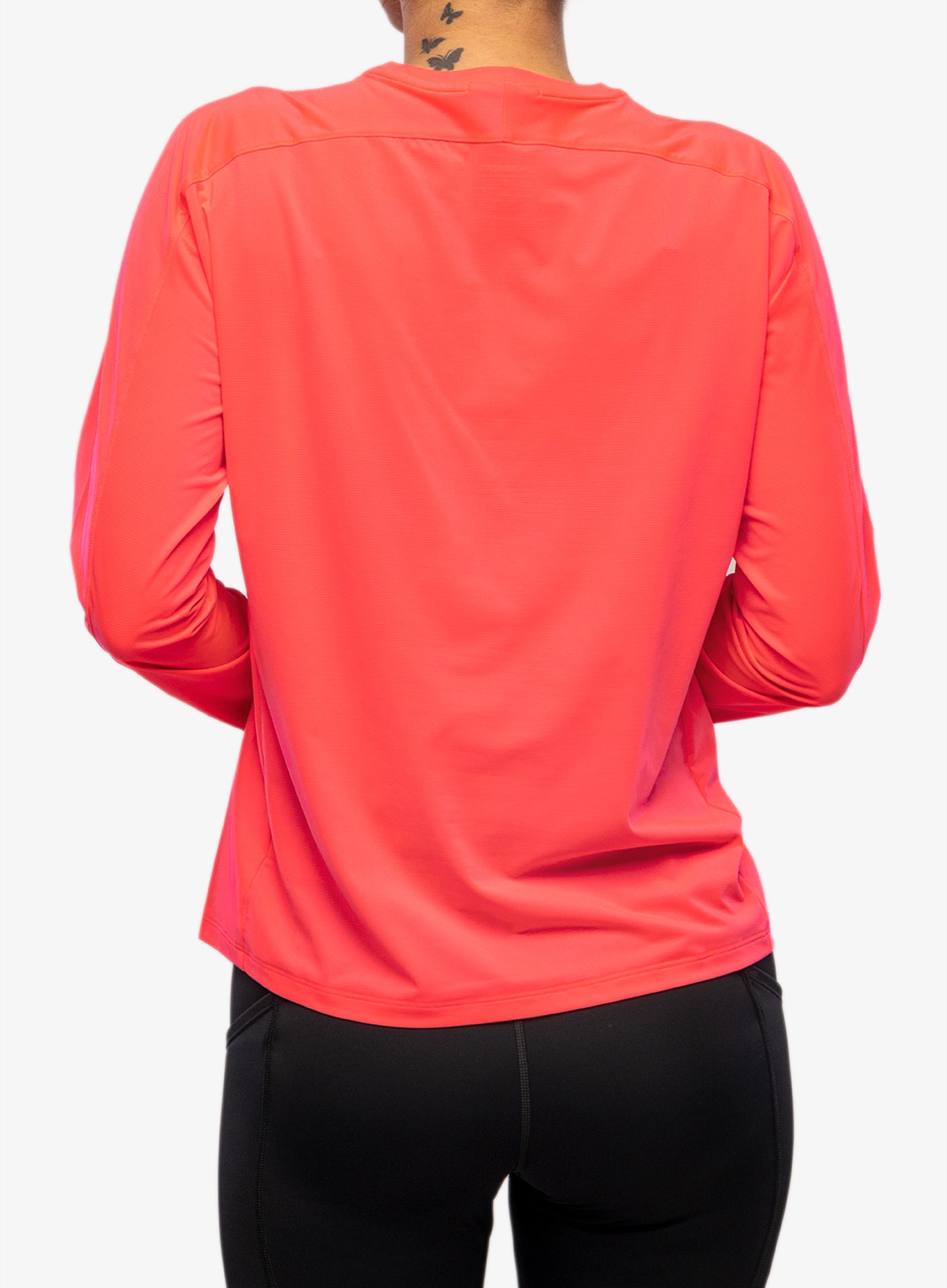 Mikina na běhání dámská Brooks Sprint Free Long Sleeve 2.0 - hyper pink