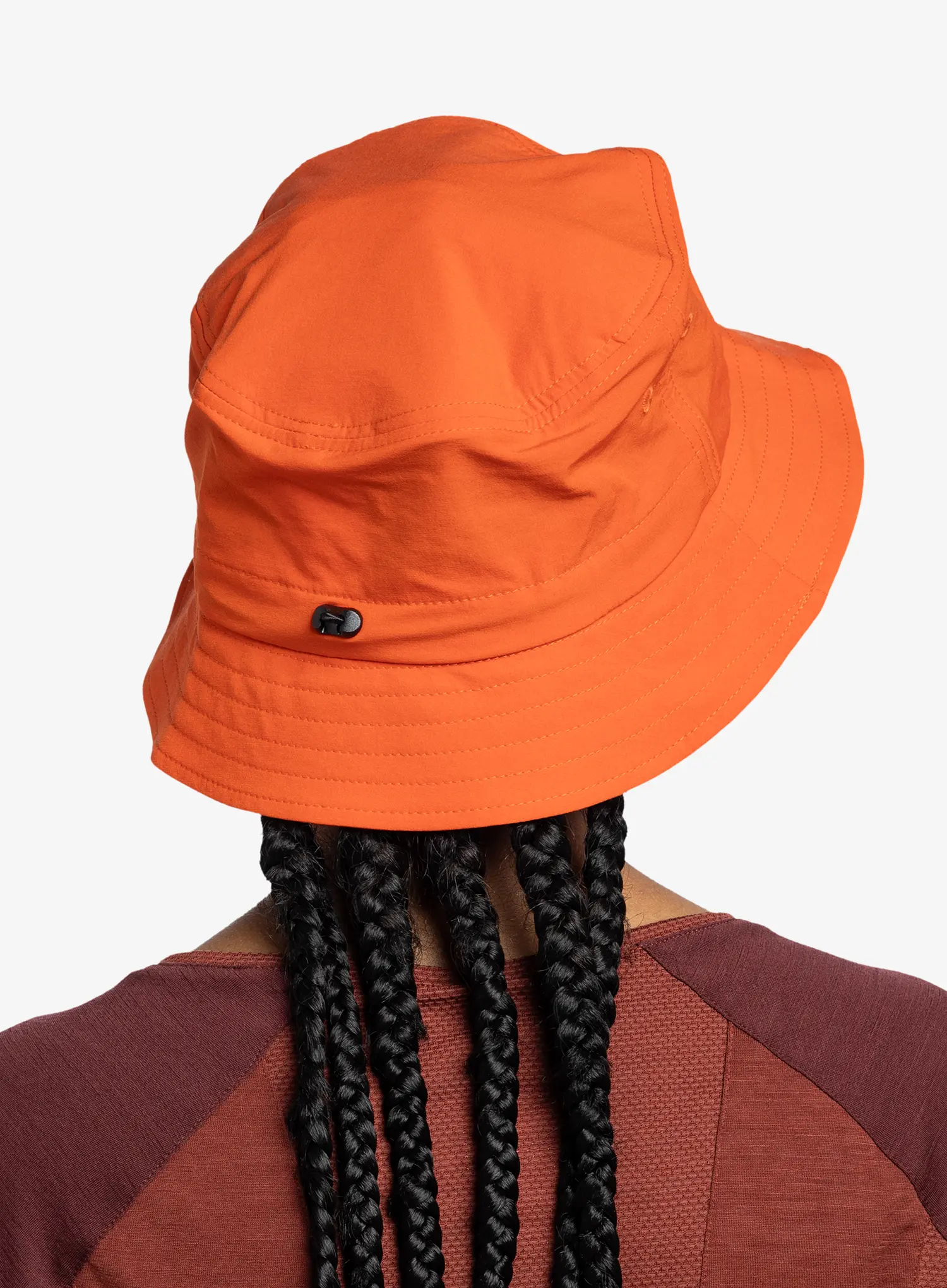 Turistický klobouk Buff Adventure Bucket Hat - solid poppy