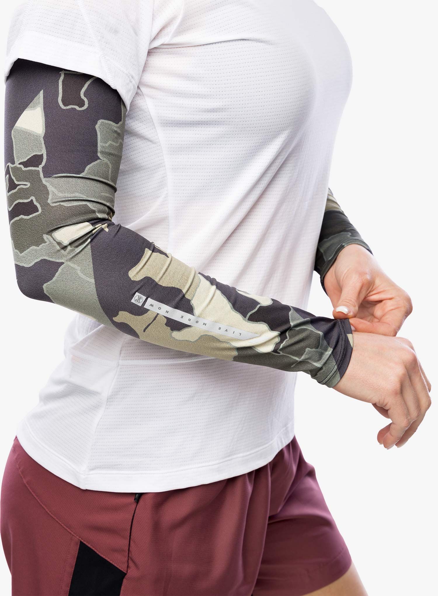 Návleky na ruce Buff Arm Sleeves - utan forest