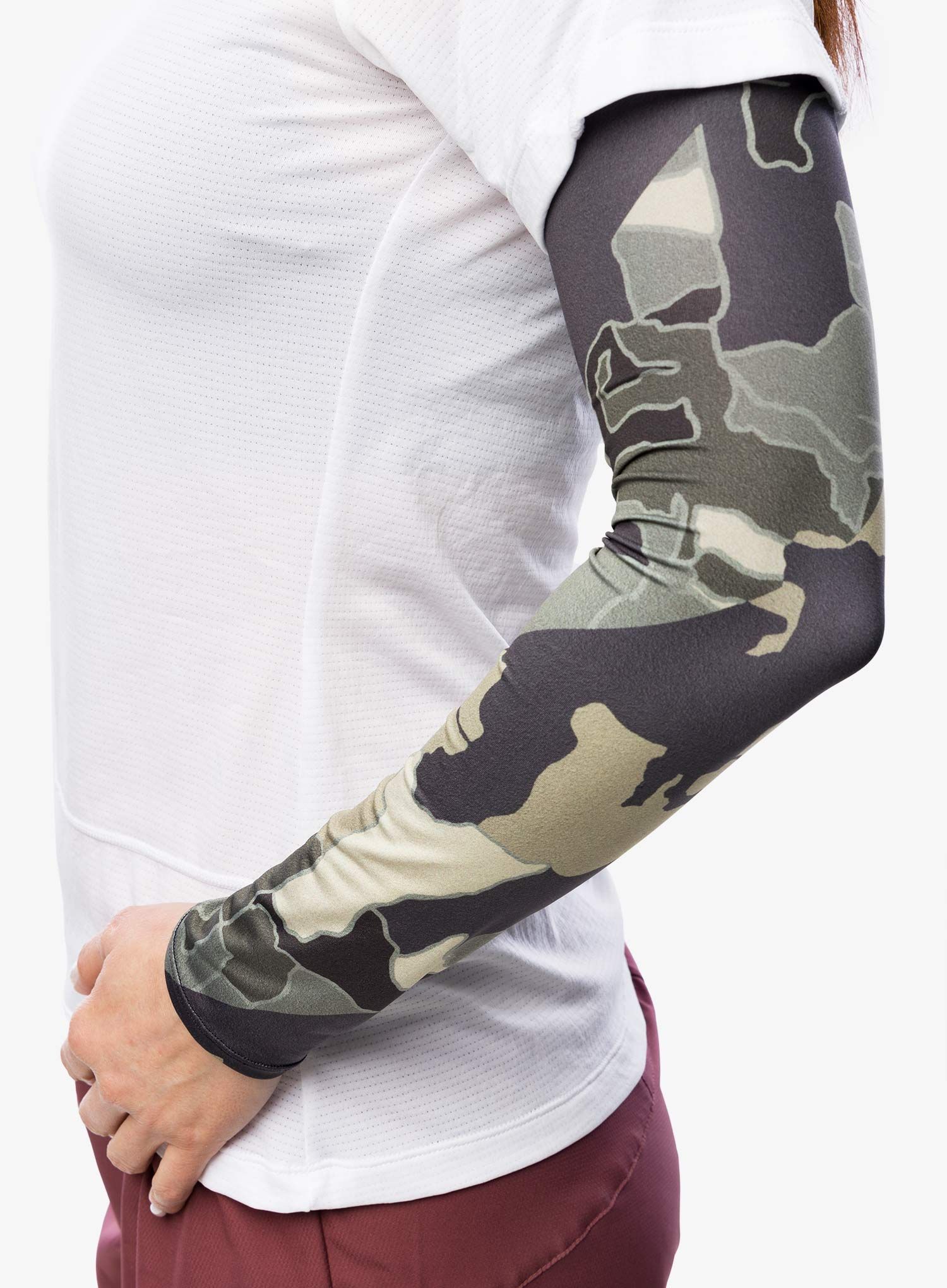 Návleky na ruce Buff Arm Sleeves - utan forest