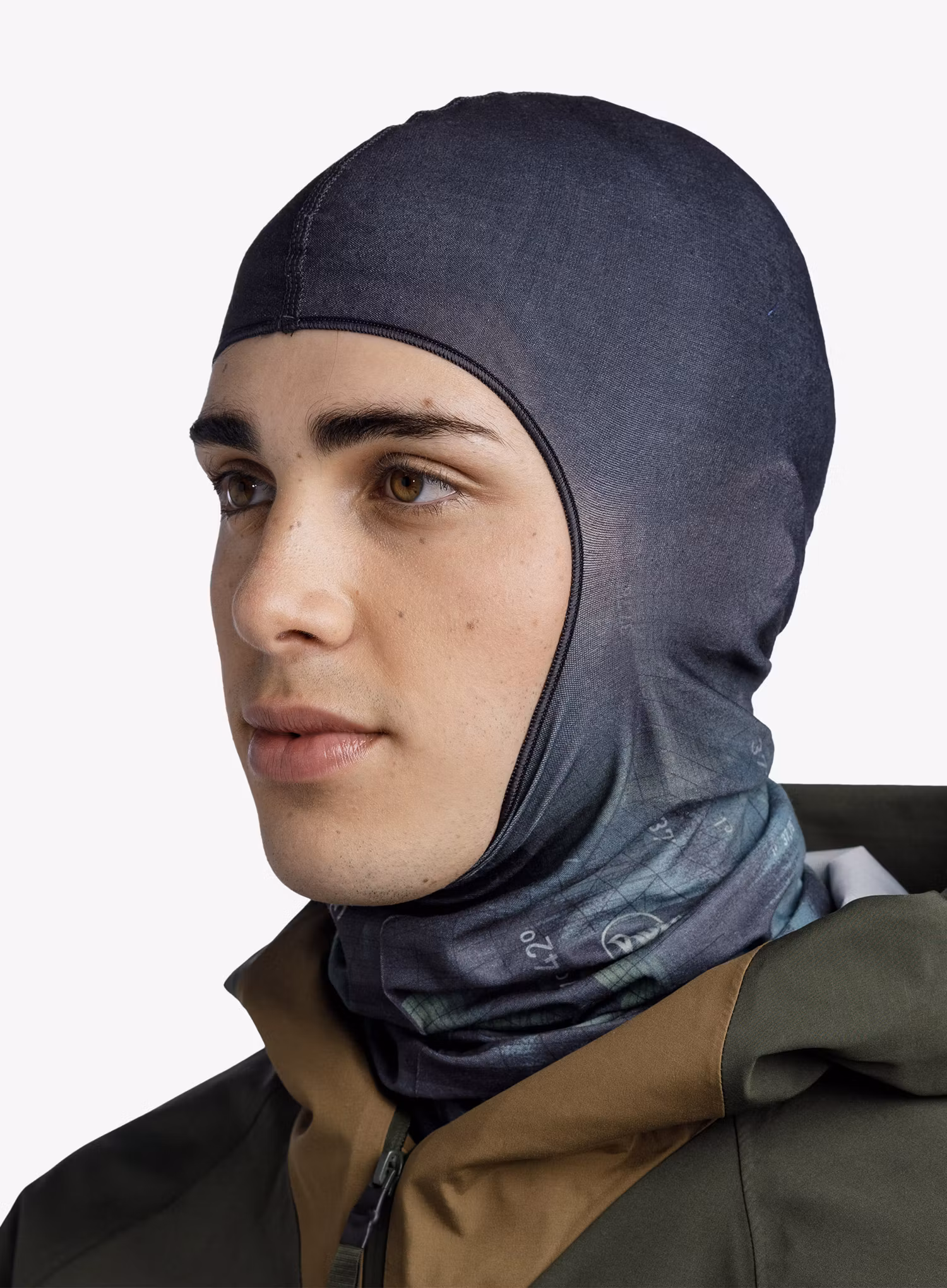 Kukla Buff Ecostretch Balaclava - alock silversage