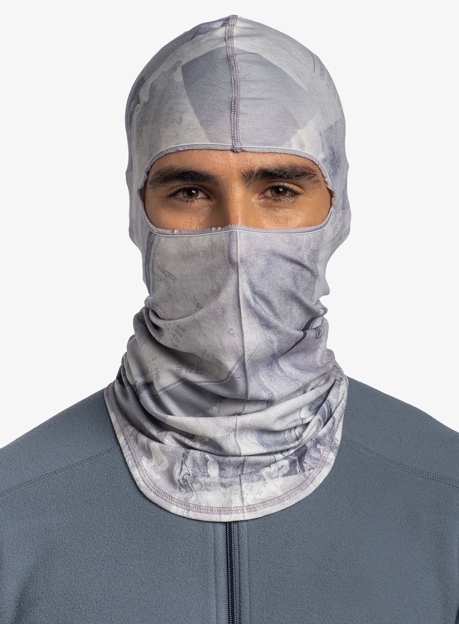 Kukla Buff Ecostretch Balaclava - snout asch